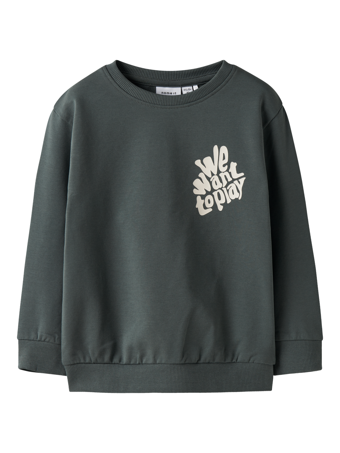 Nmmbenja Ls Nreg Sweat Unb-Genser-Name it-Aandahls