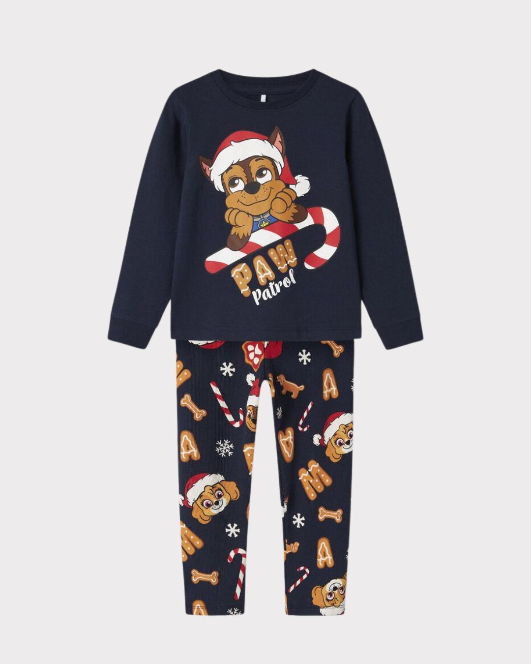 NMMSLAVA PAW LS NIGHTSET CPLG-Sweat-Name it-Aandahls