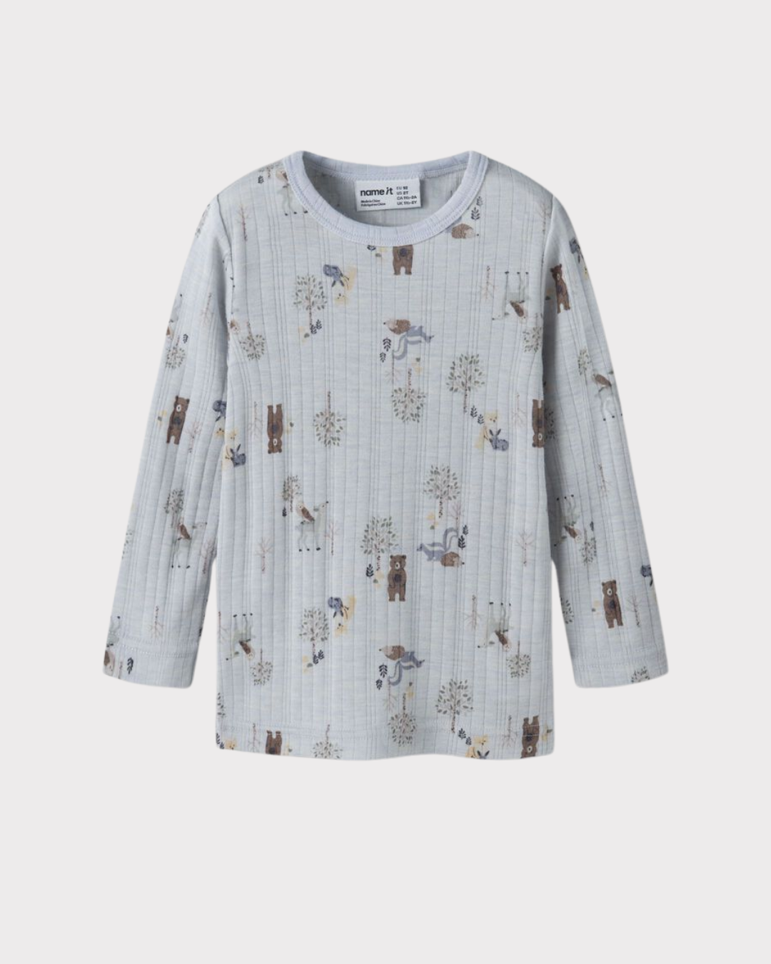 Wang Wool Needle Ls Top