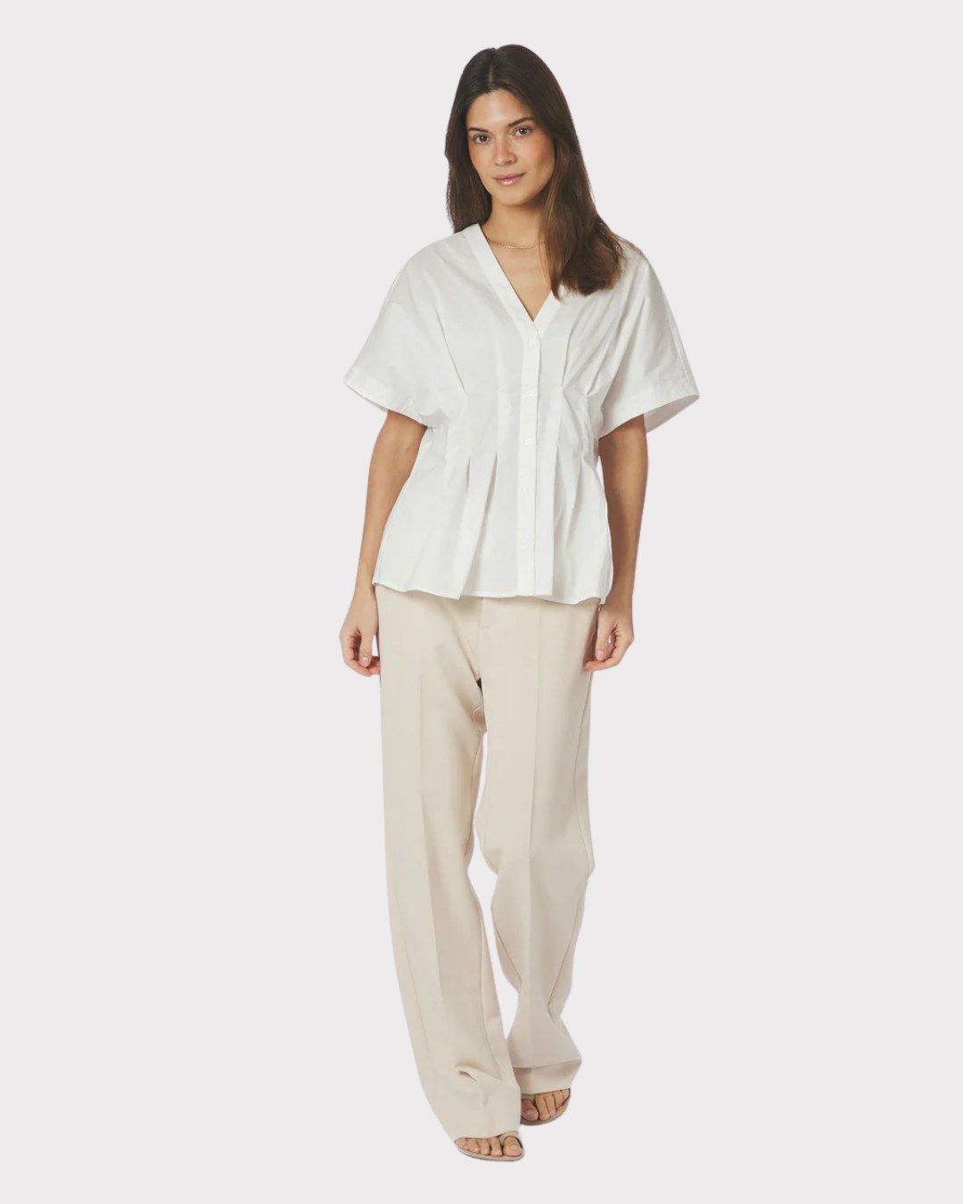 Adamma Poplin Blouse
