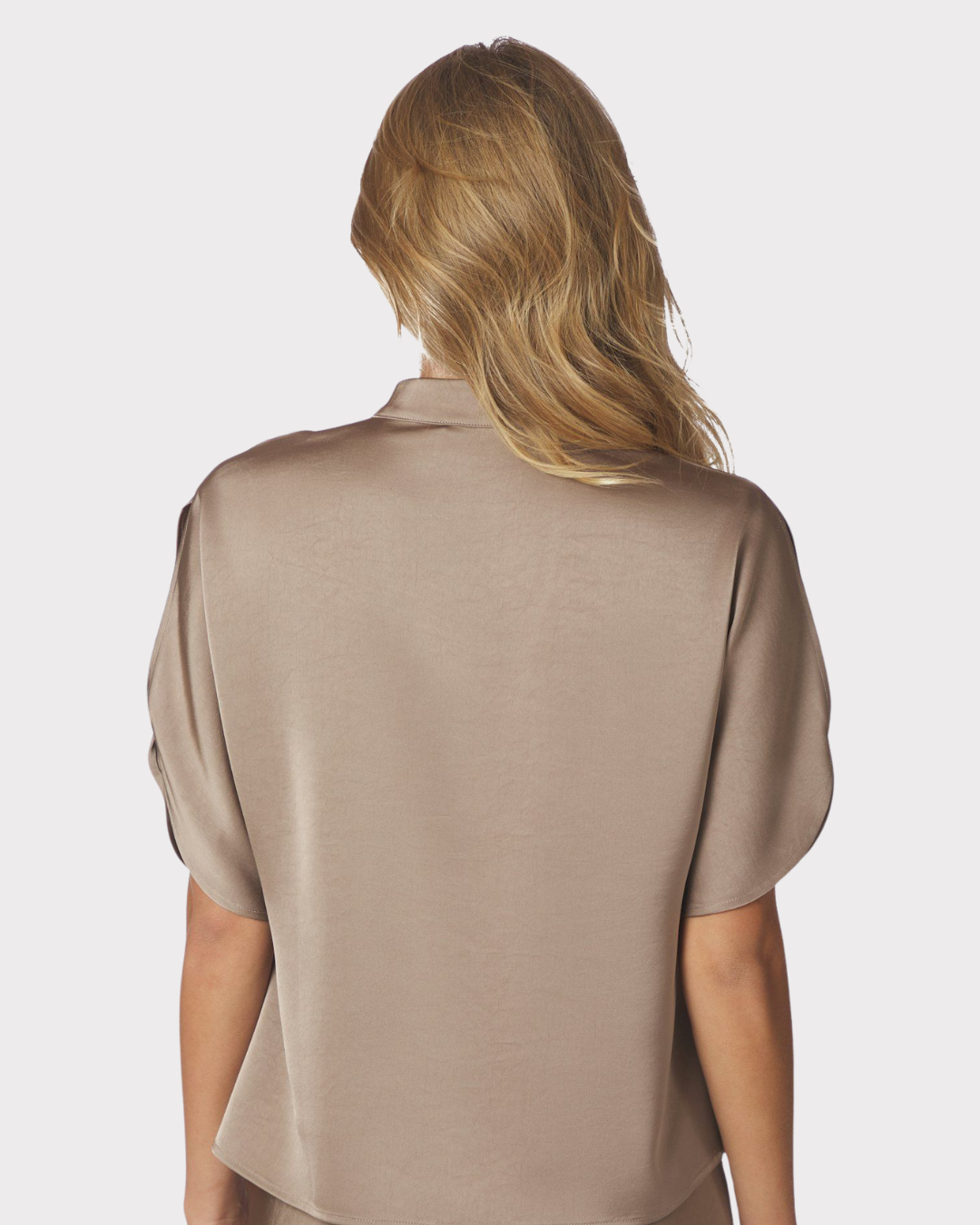 Anelle Heavy Sateen Blouse