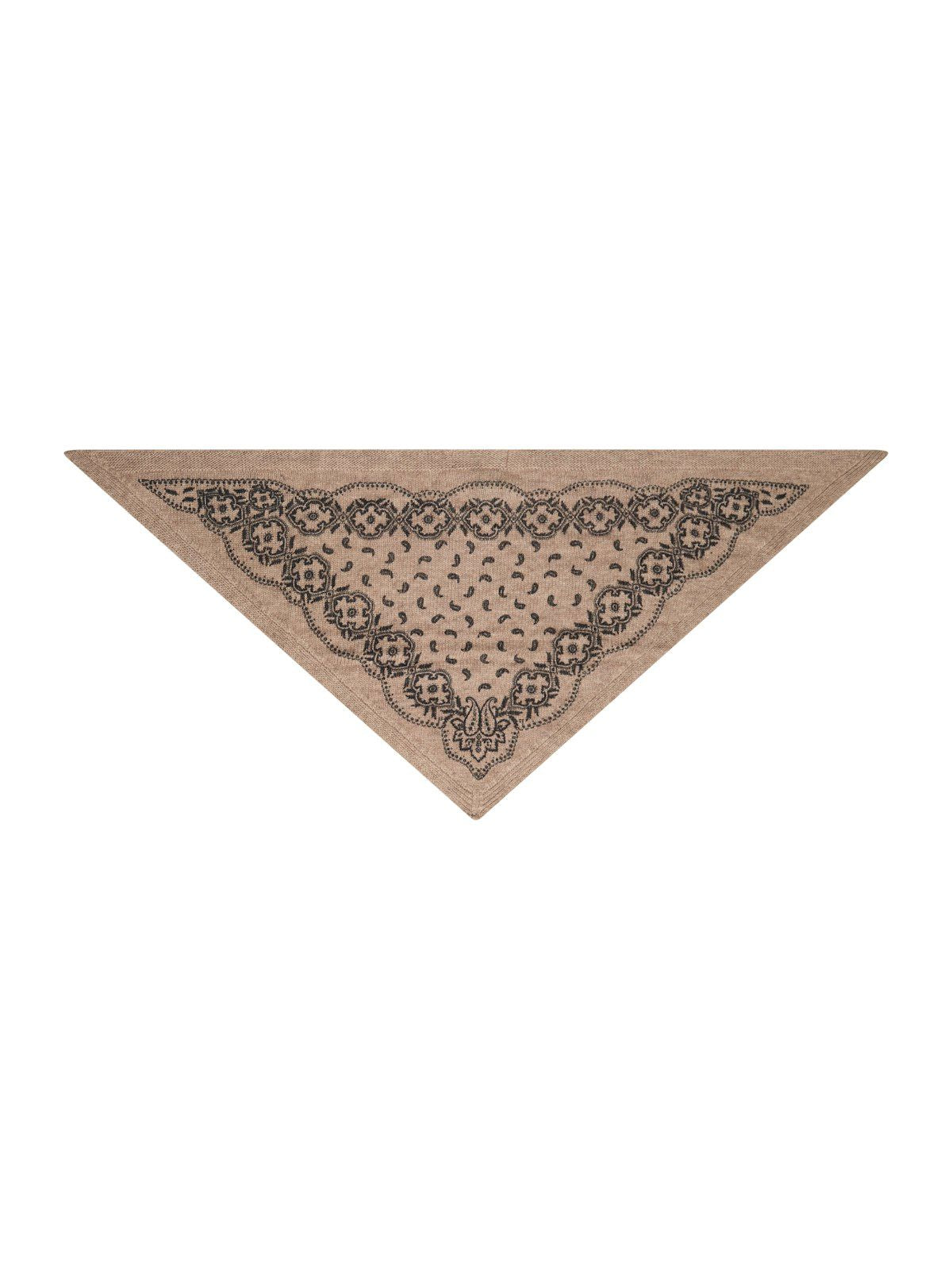 Ariya Paisley Knit Scarf
