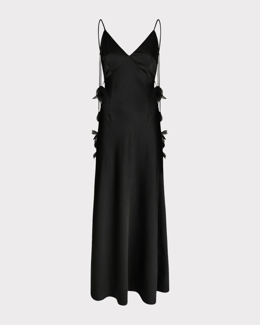 Colly Heavy Sateen Dress-Kjole-Neo Noir-Aandahls