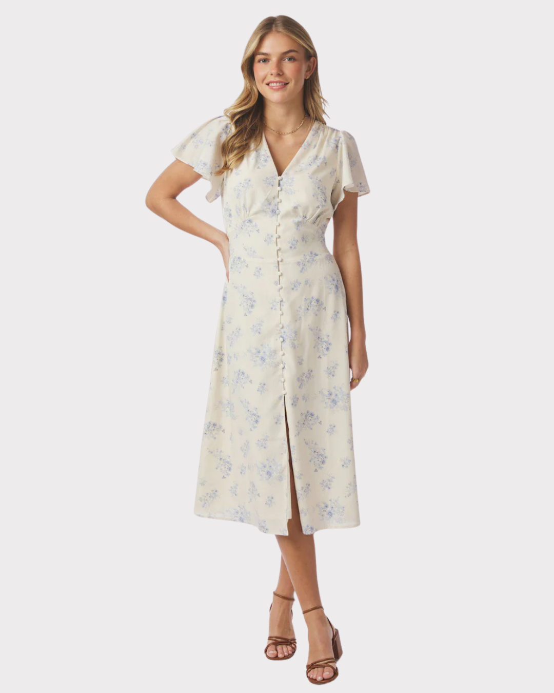 Eleni Delicate Flower Dress