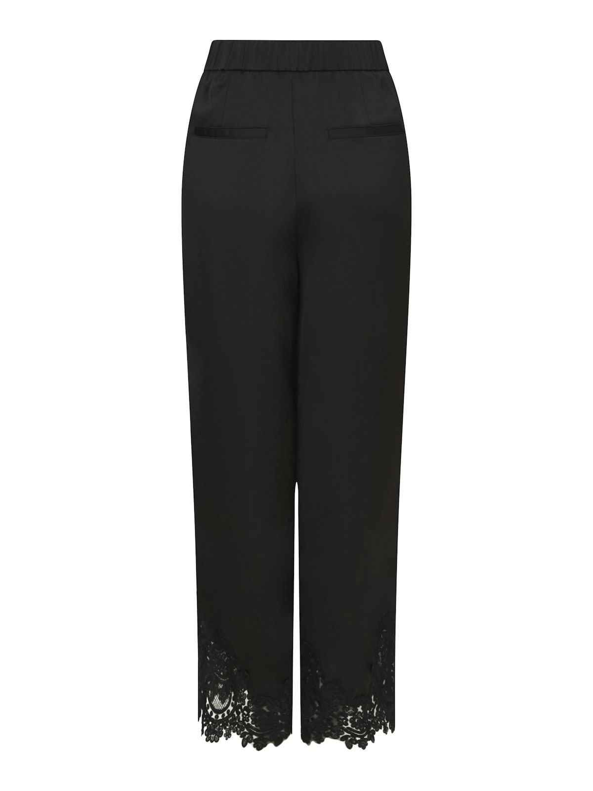 Emery Heavy Sateen Lace Pants
