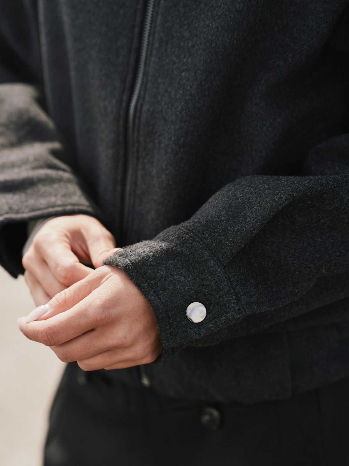 Florine Wool Bomber Jacket