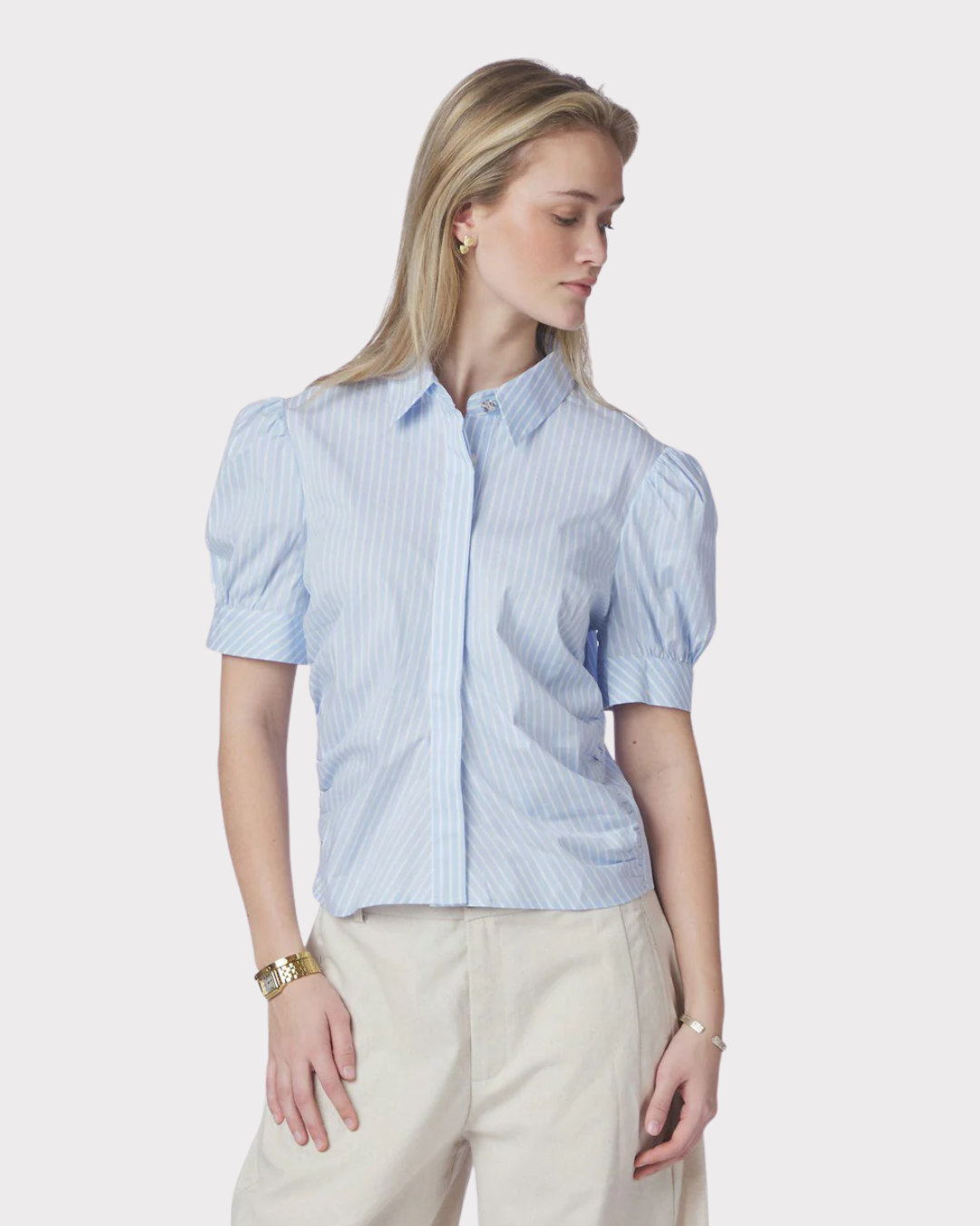 Frannie Soft Stripe Shirt
