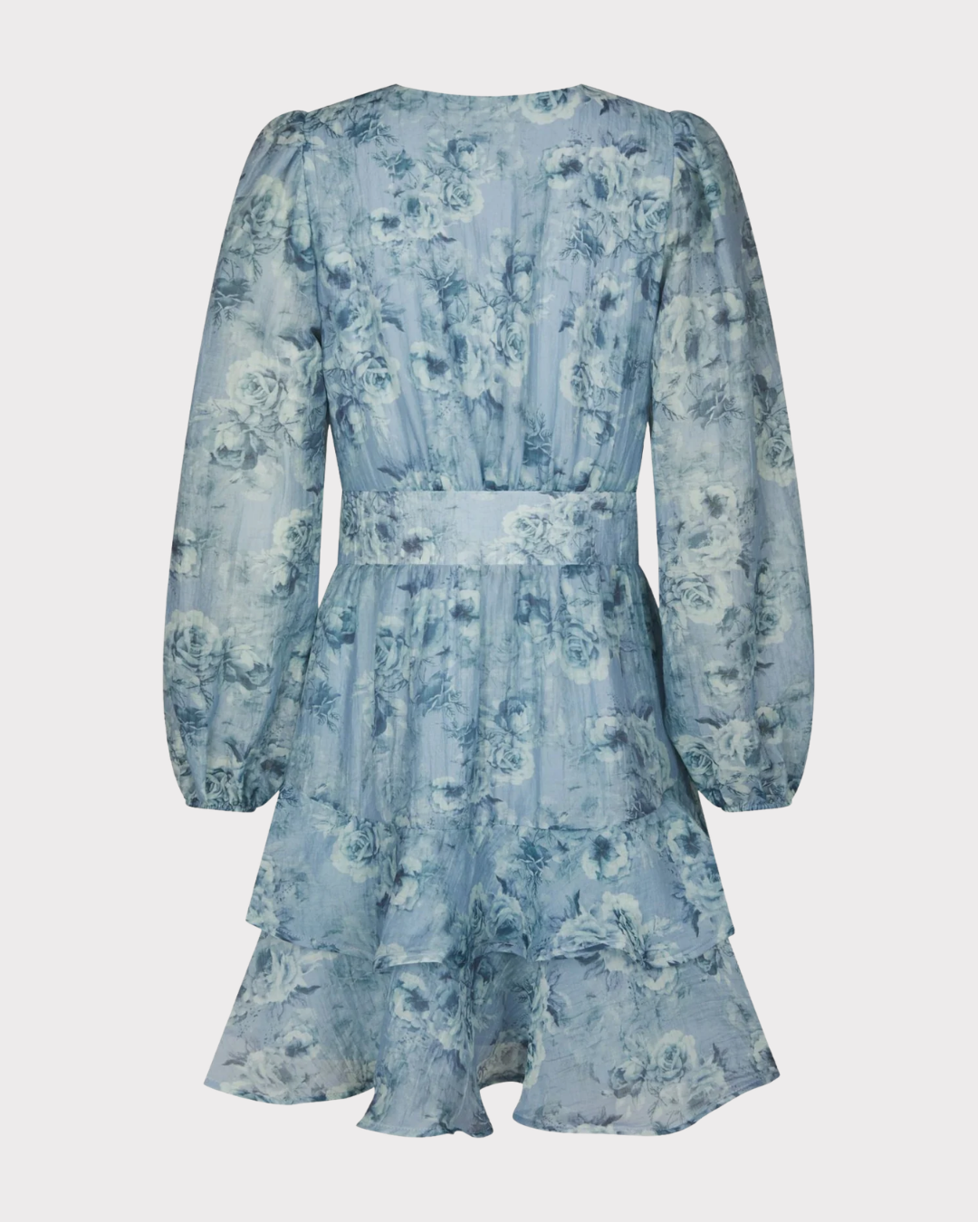 Mabella Crepe Print Dress