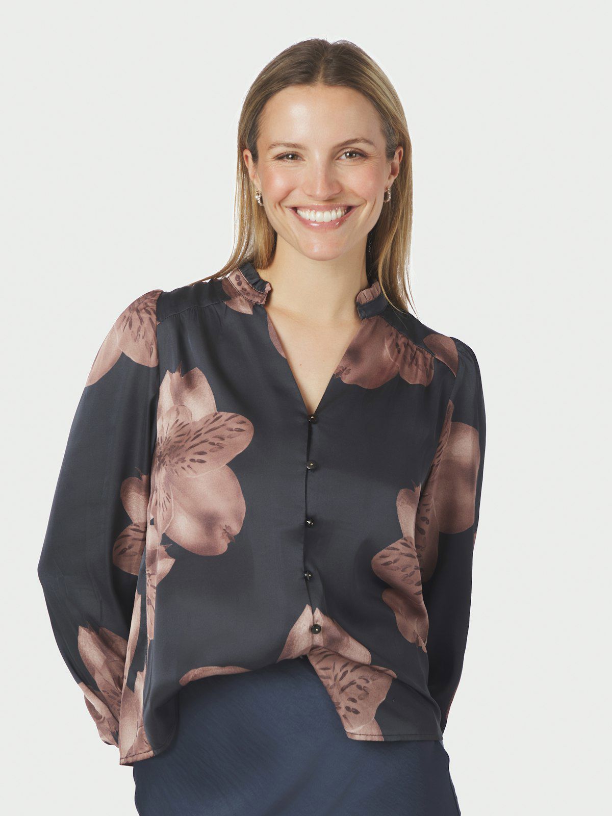 Massima Misty Orchid Blouse