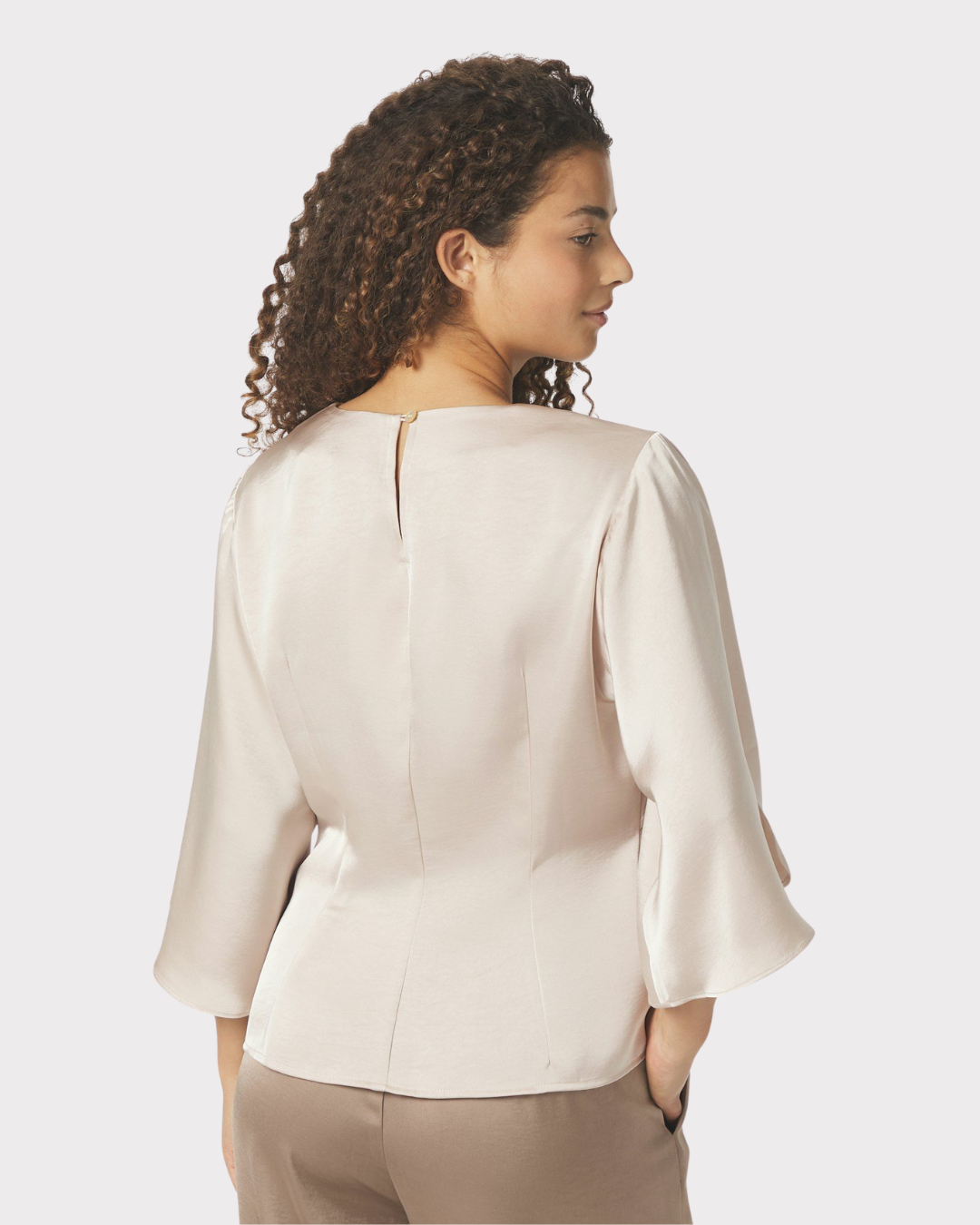 Remana Heavy Sateen Blouse