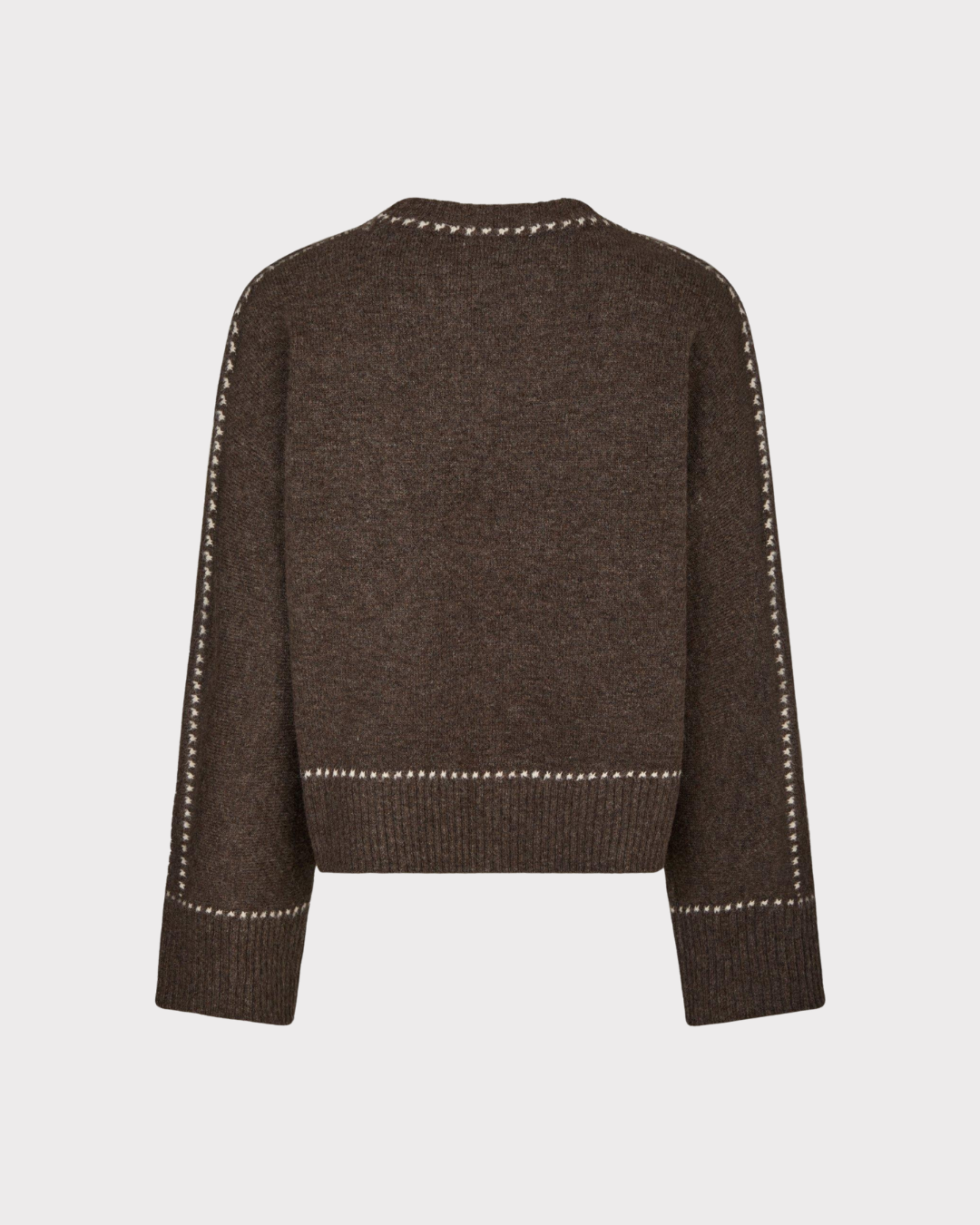Roeme Knit Stitch Blouse-Genser-Neo Noir-Aandahls