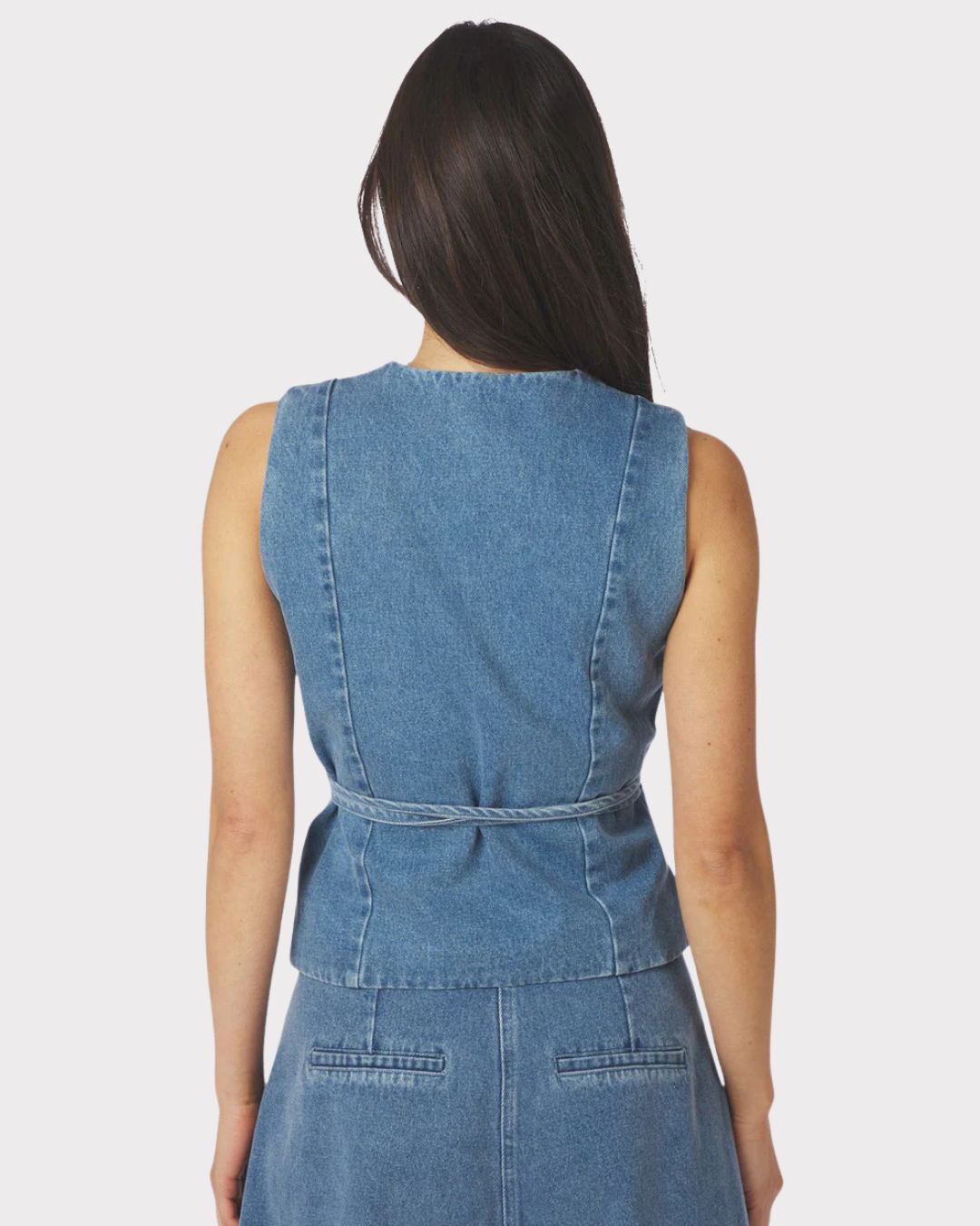 Samara Denim Waistcoat