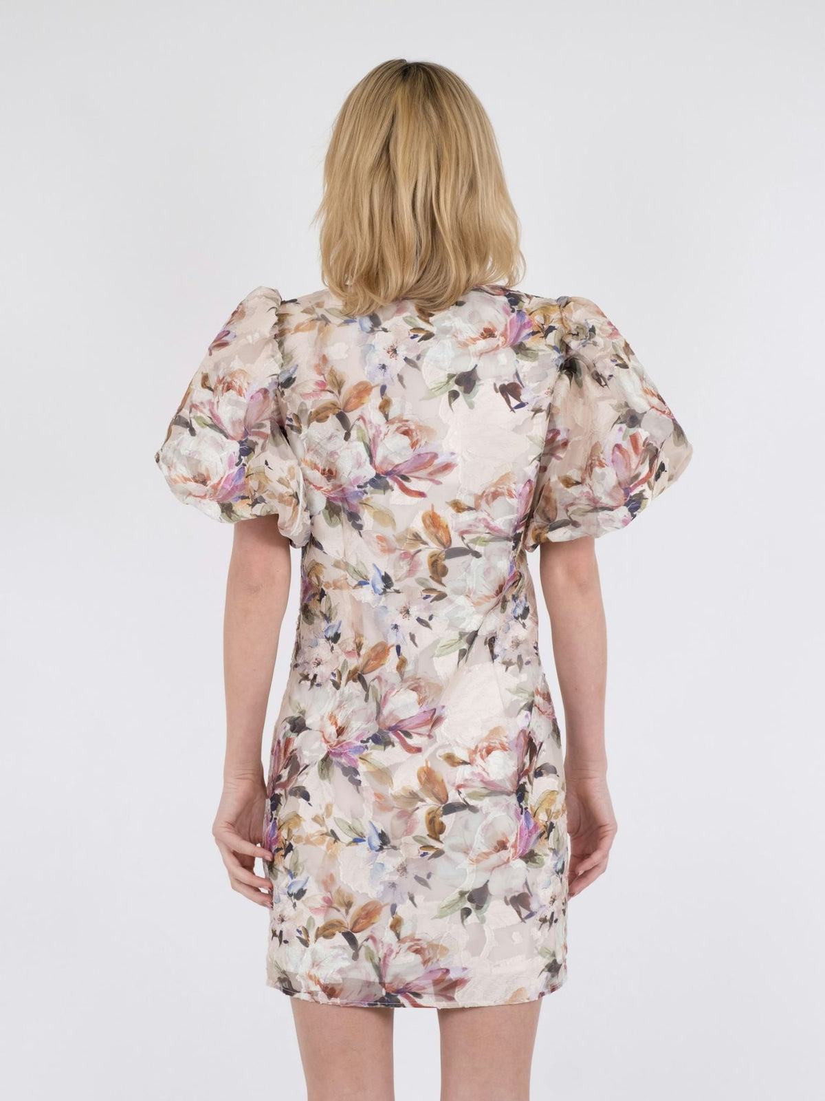 Sika Brocade Print Dress-Kjole-Neo Noir-Aandahls
