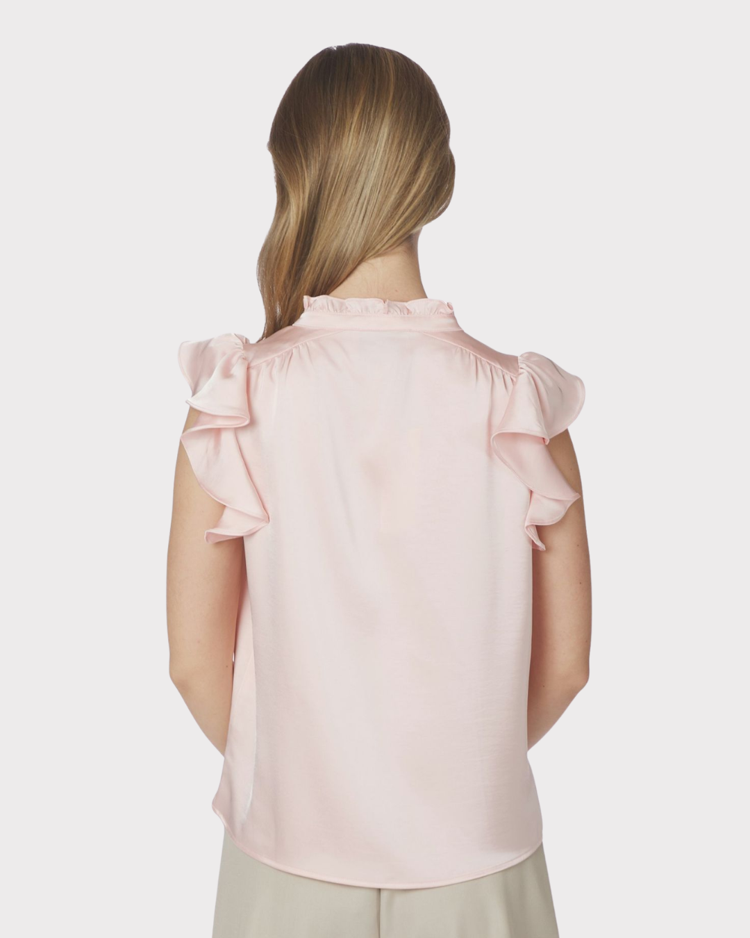 Stella Heavy Sateen Blouse-Overdel-Neo Noir-Aandahls