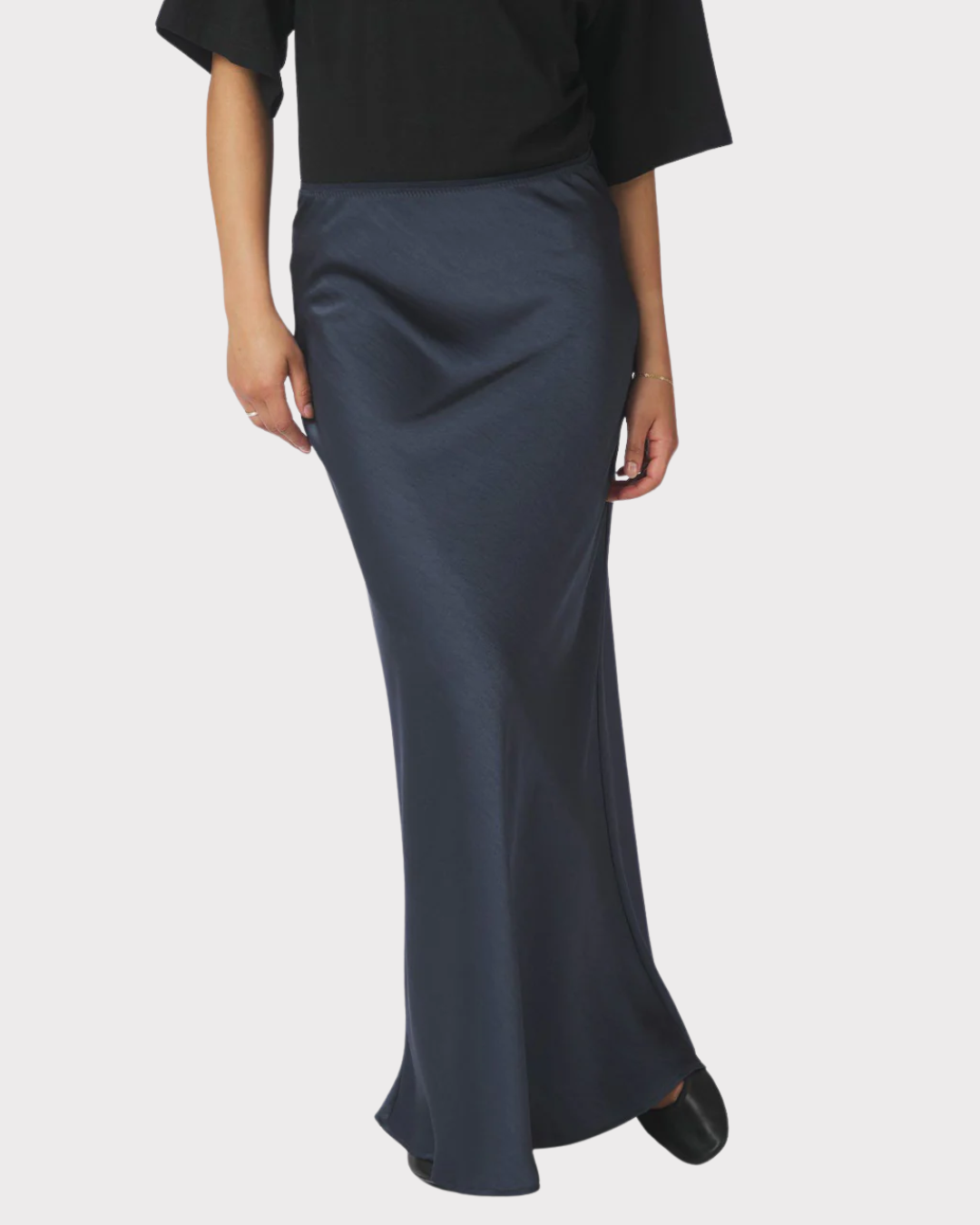 Vicky Heavy Satin Skirt