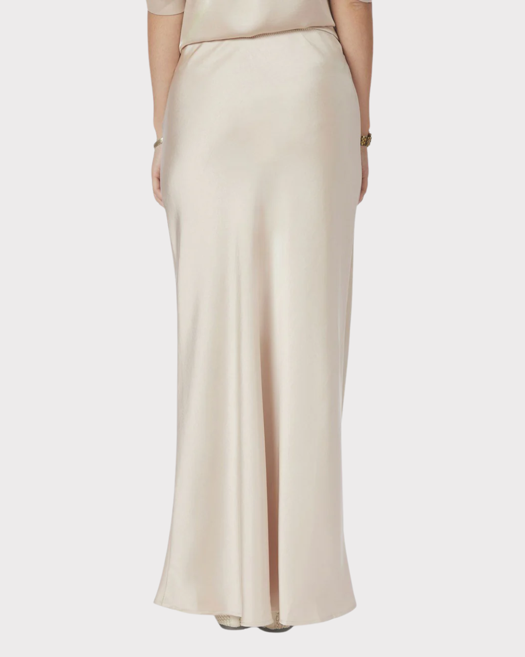 Vicky Heavy Satin Skirt