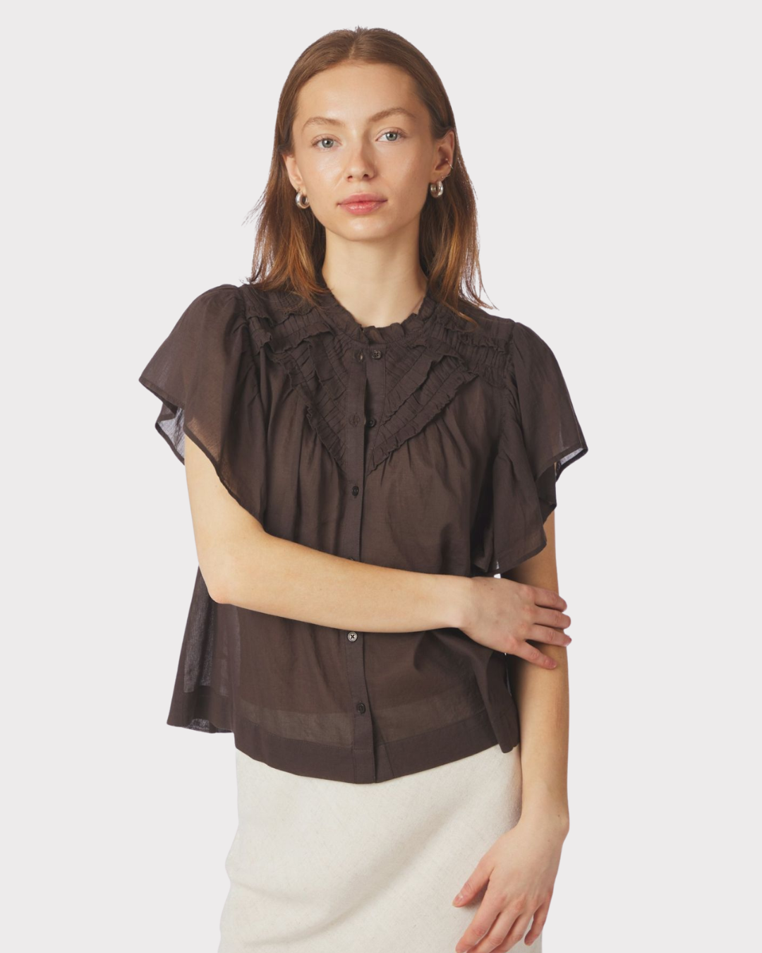 Vinsa S Voile Top