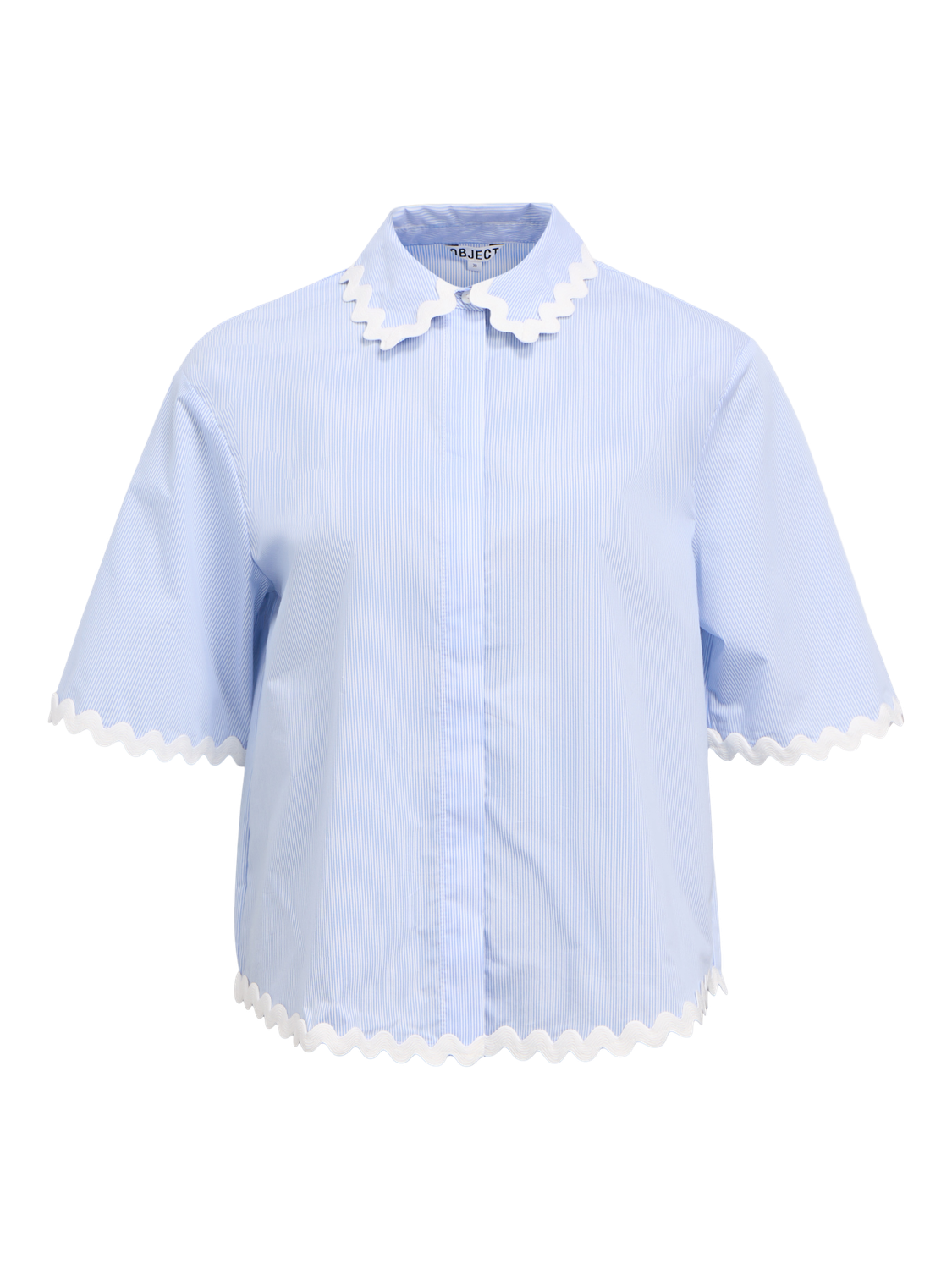 ObjFie S/S Re Shirt e ss Fair 25-Skjorte-Object Collectors Item-Aandahls
