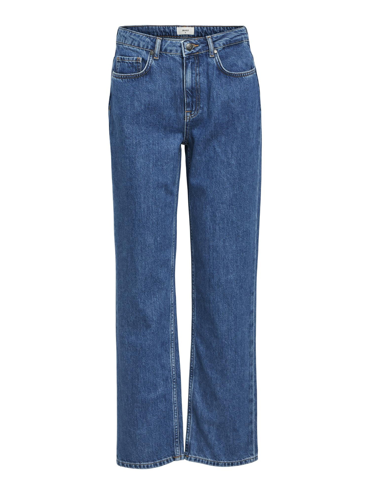 Objsava Ellen MW Straight Jeans NOOS-Jeans-Object Collectors Item-Aandahls