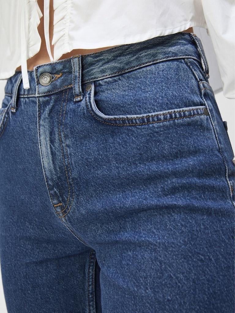 Objsava Ellen MW Straight Jeans NOOS-Jeans-Object Collectors Item-Aandahls