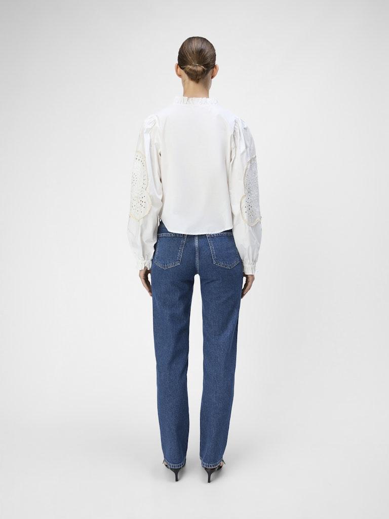 Objsava Ellen MW Straight Jeans NOOS-Jeans-Object Collectors Item-Aandahls