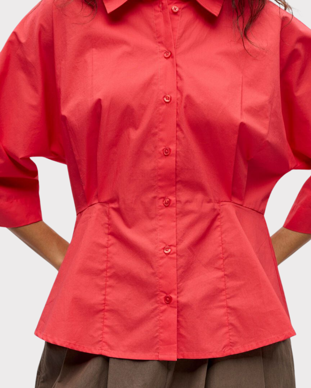 Objmerle Hope 3/4 Re Shirt 143-Overdel-OBJECT-Aandahls