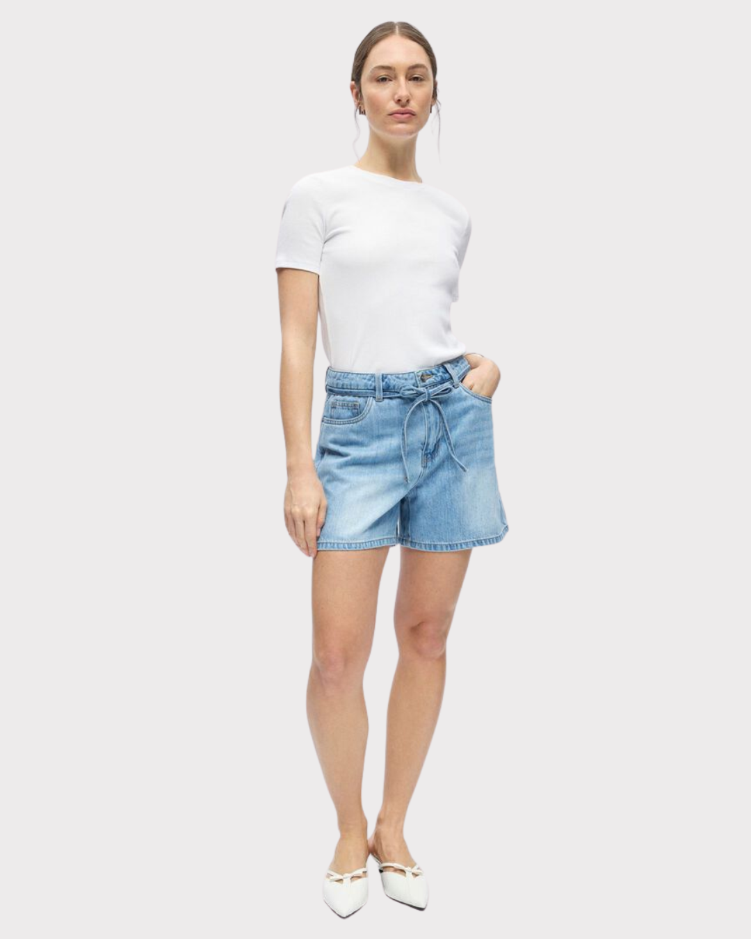 Objrosie Mw Lo Denim Short Shorts Div