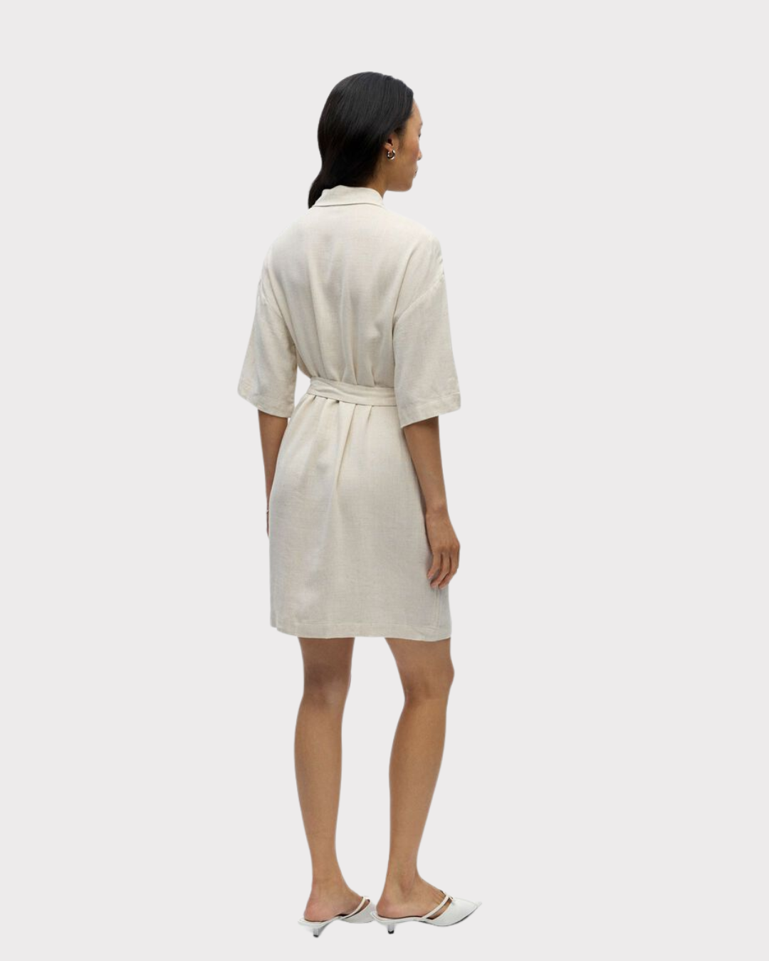 Objsanne 2/4 Lo Shirt Dress Noos