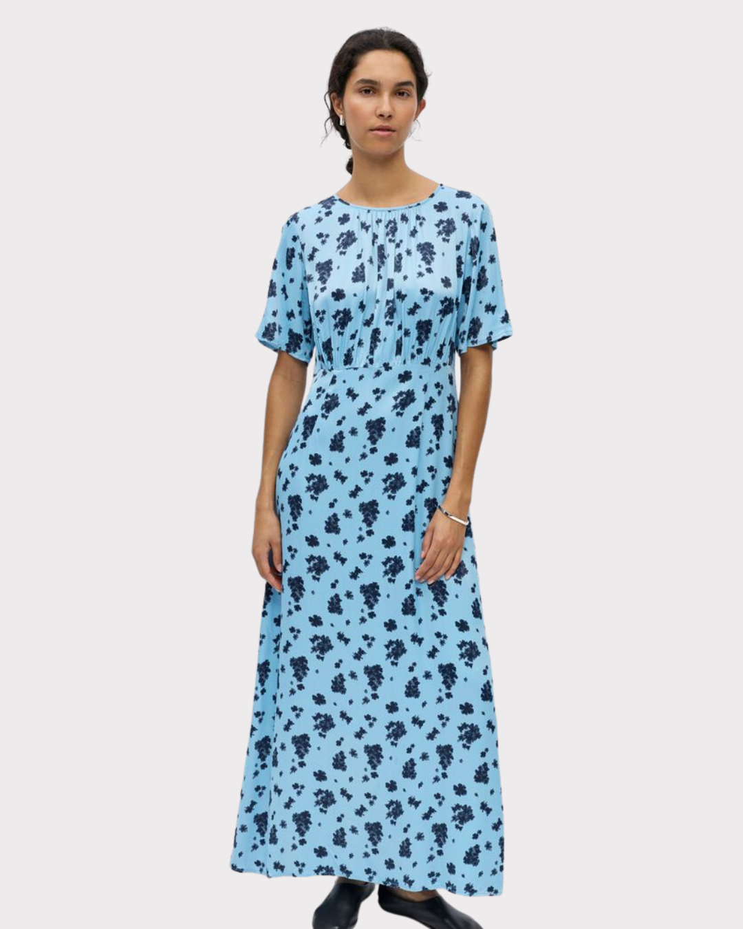 Objtammie S/s Re Long Dress 144