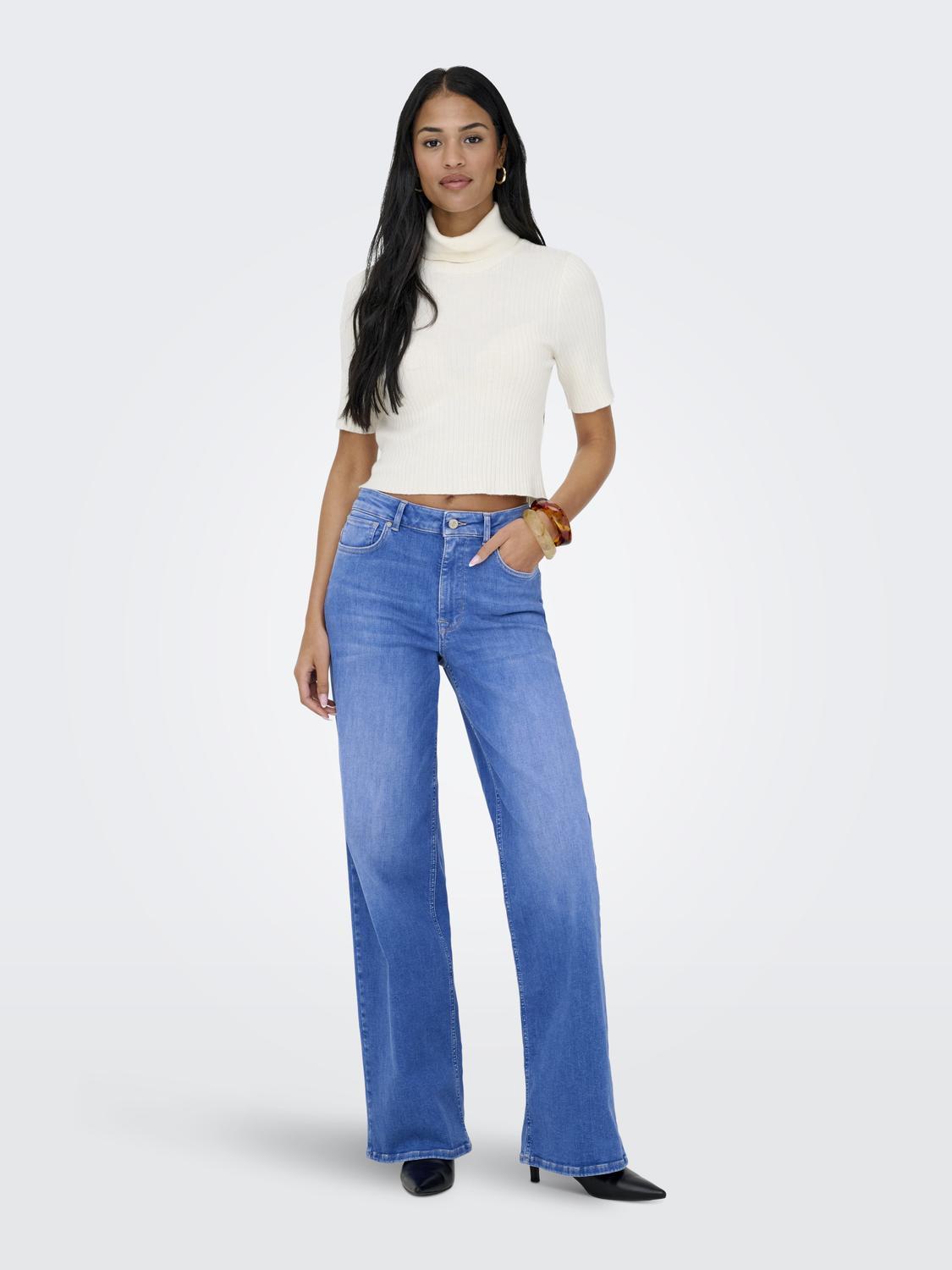 Onlmadison Blush Hw Wide Dnm Rea262 Noos-Jeans-ONLY-Aandahls