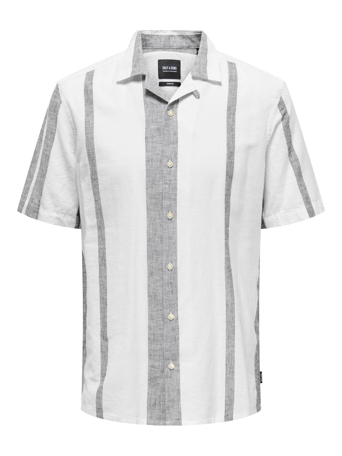 Caiden life stripe res linenblend noos