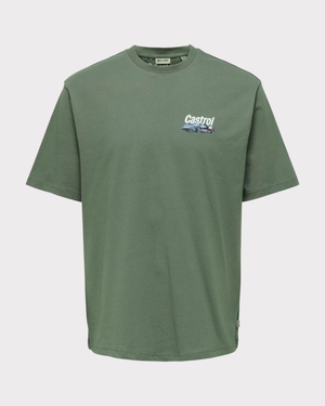 Osjcastrol Rlx Ss Lic Tee-T-shirt-Only & Sons Junior-Aandahls