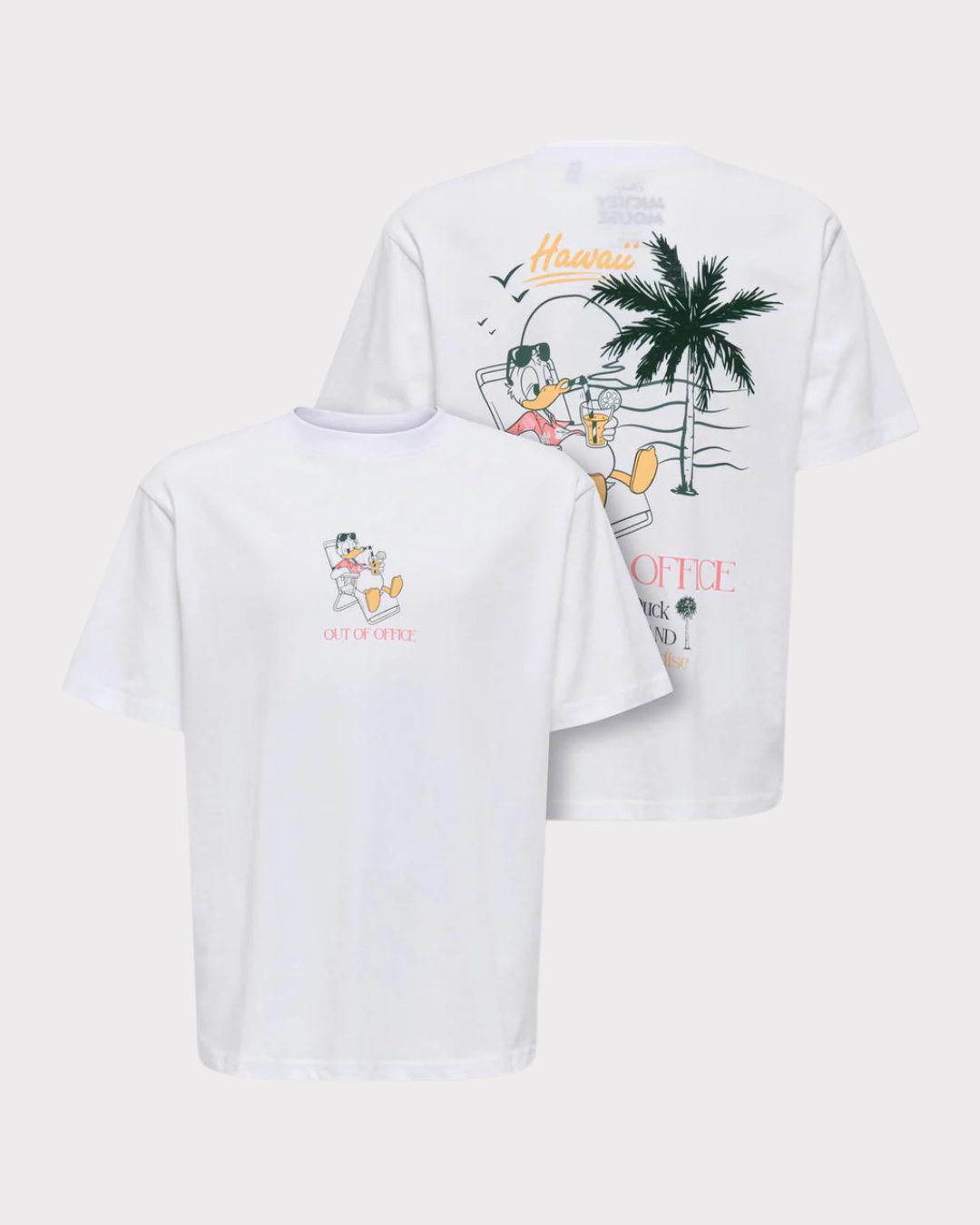 Osjdonald Duck Life Rlx Ss Lic Tee