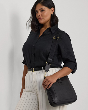 Pebbled Leather Large Cameryn Crossbody