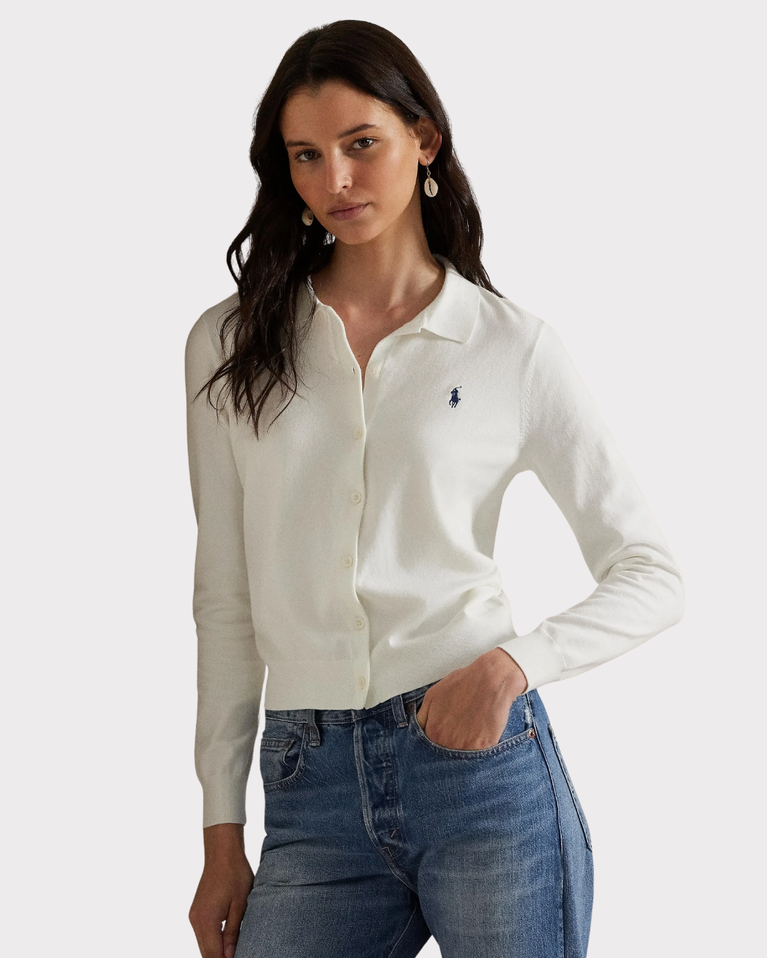 Sweater polo cardigan-Cardigan-Polo Ralph Lauren-Aandahls