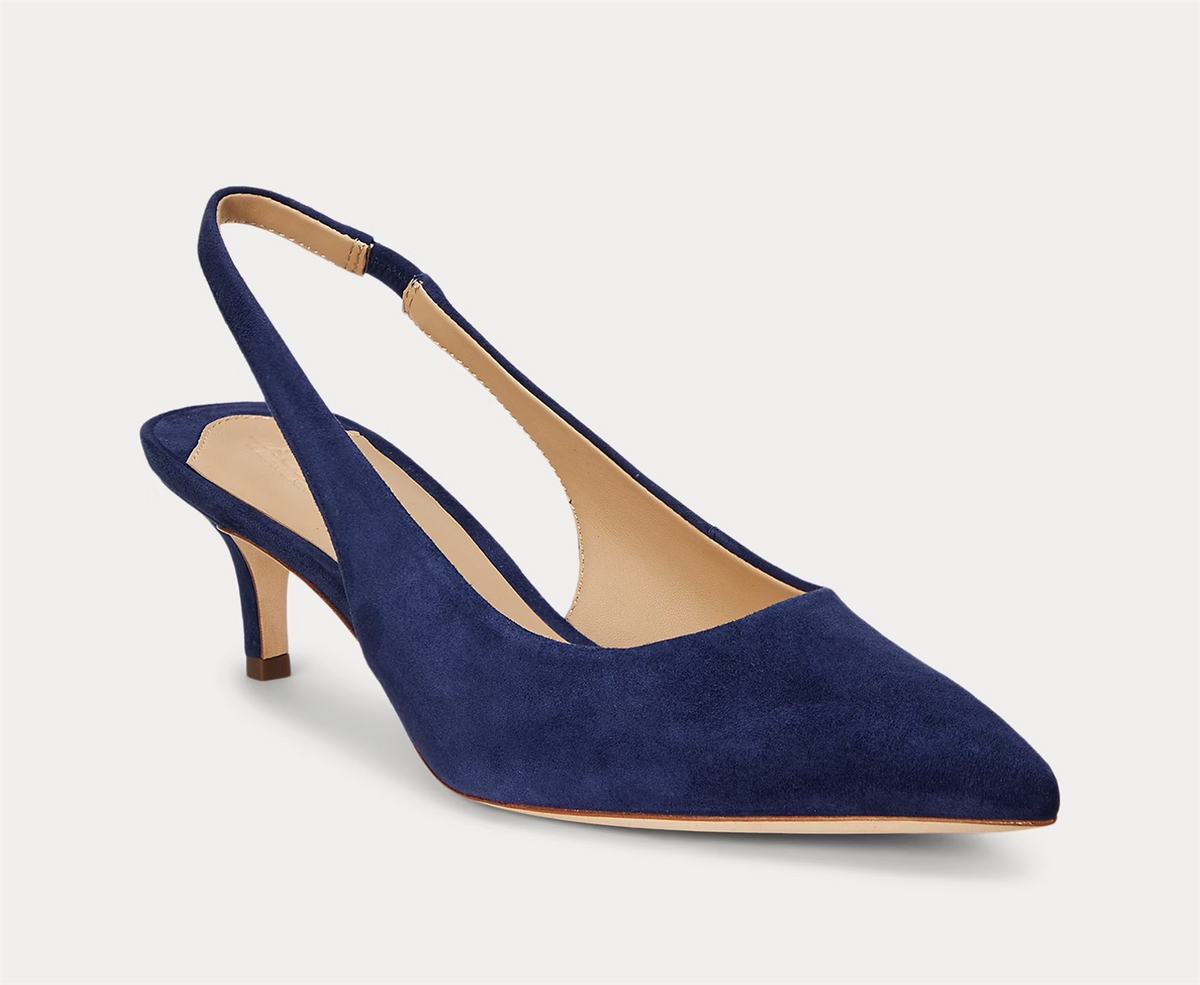 Lolah suede pump-Sko-Ralph Lauren-Aandahls