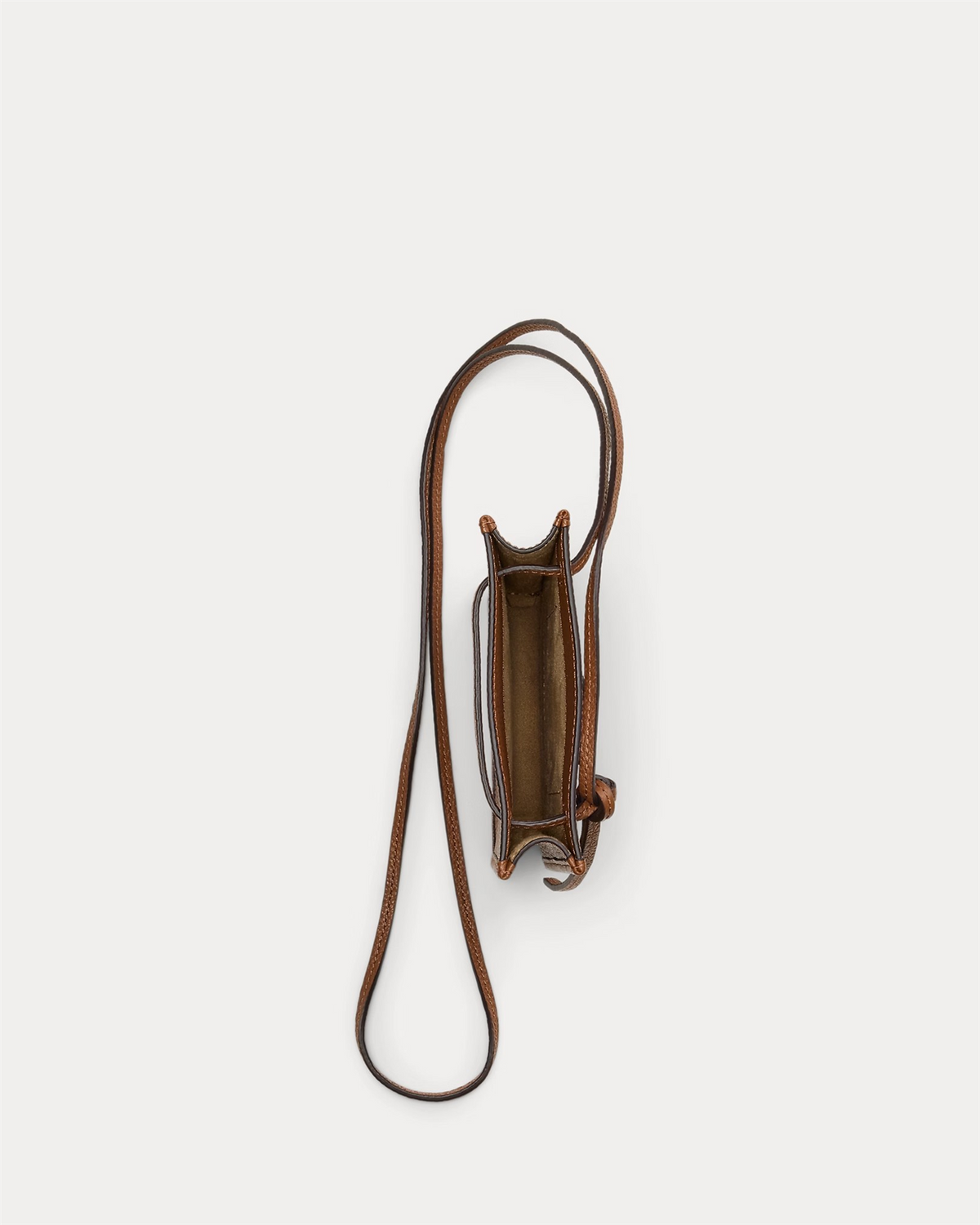 Pebbled cameryn crossbody tech veske-Veske-Ralph Lauren-Aandahls