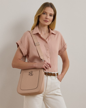 Pebbled Leather large cameryn crossbody-Accessories-Ralph Lauren-Aandahls