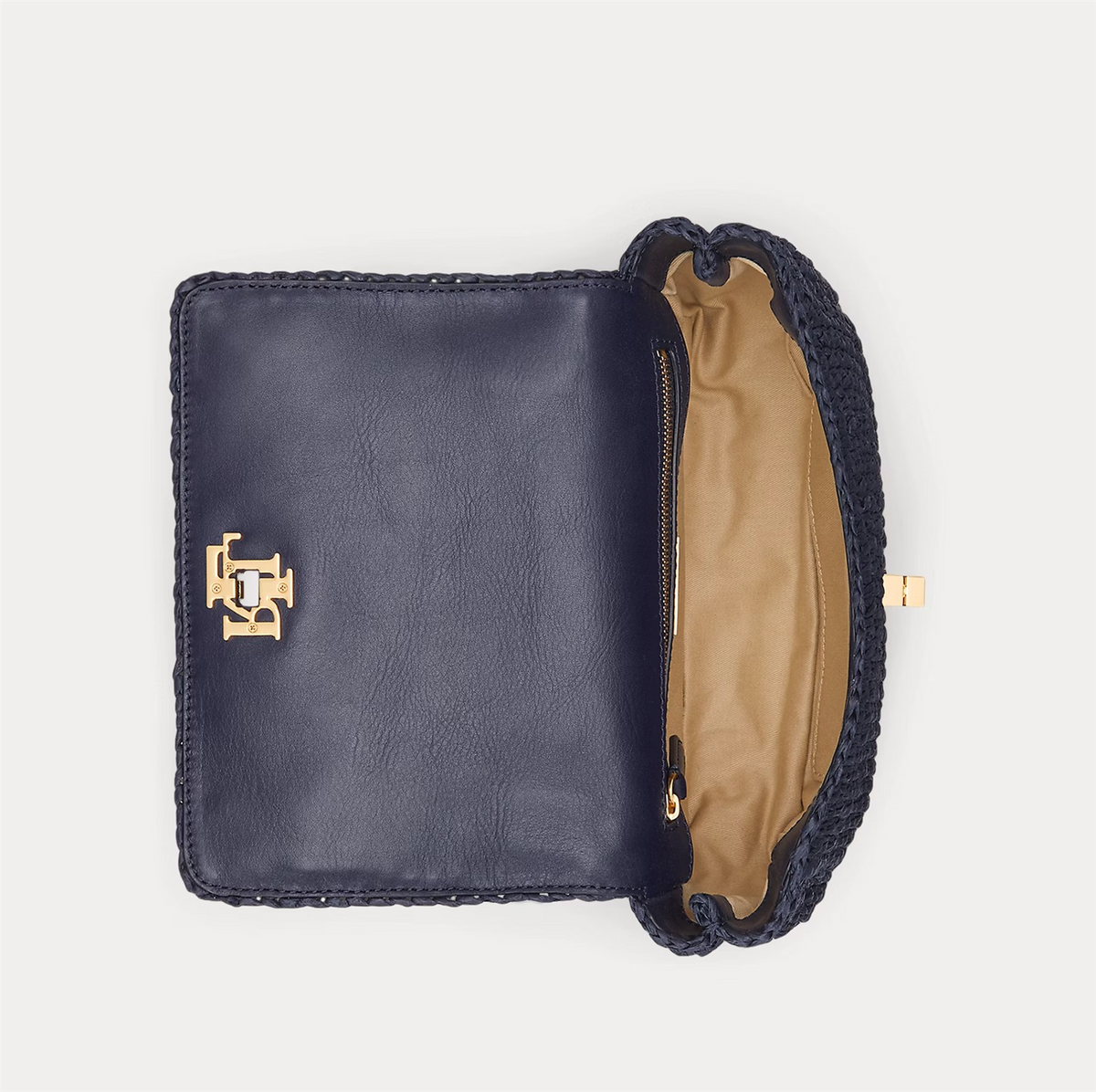 Woven Straw Sophee bag-Veske-Ralph Lauren-Aandahls