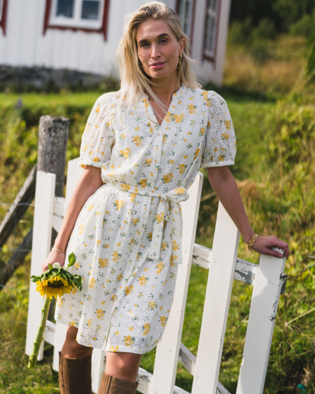 Rauseivor 2/4 Shirt Dress Aop