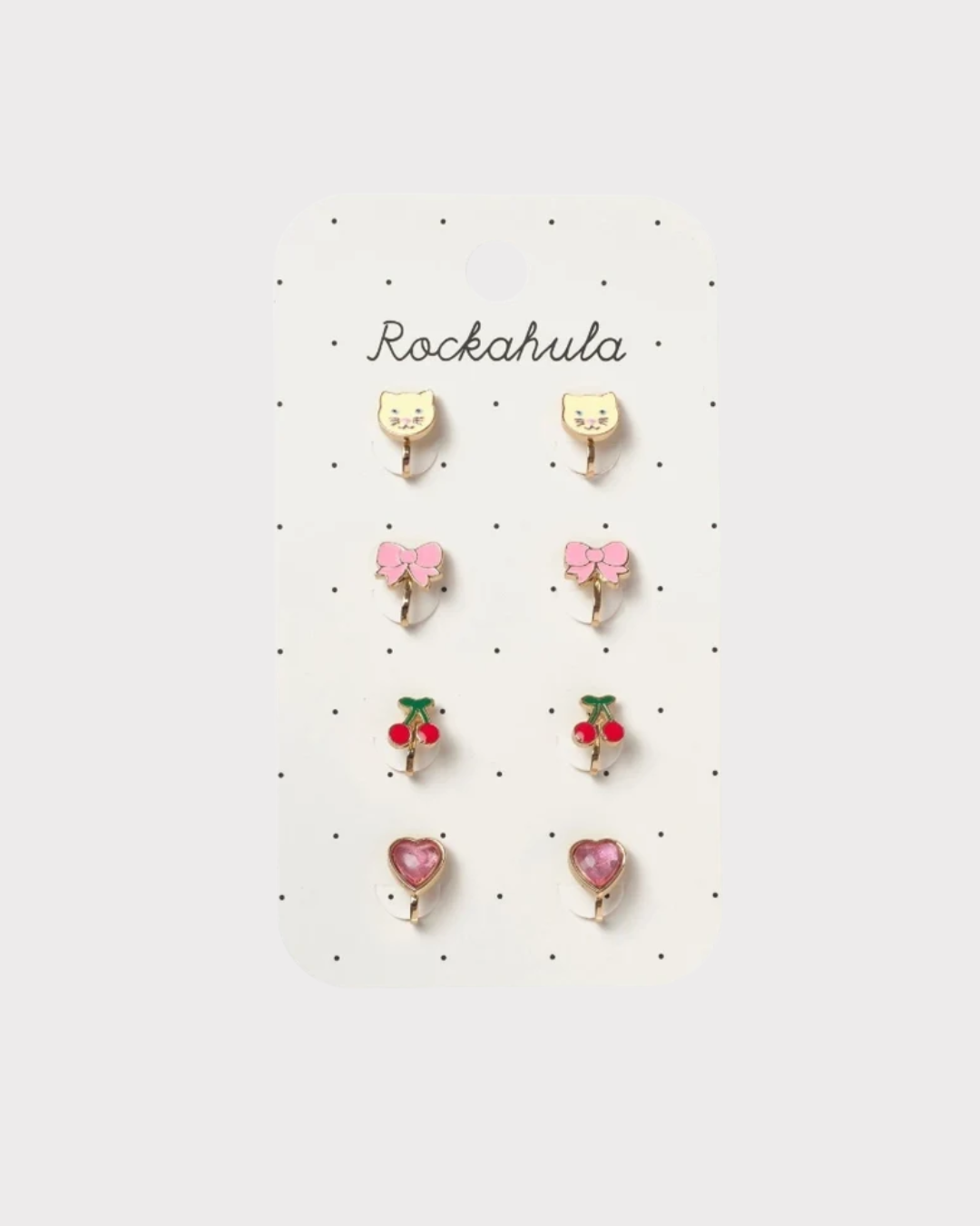 Cute Kitten Clip On Earrings