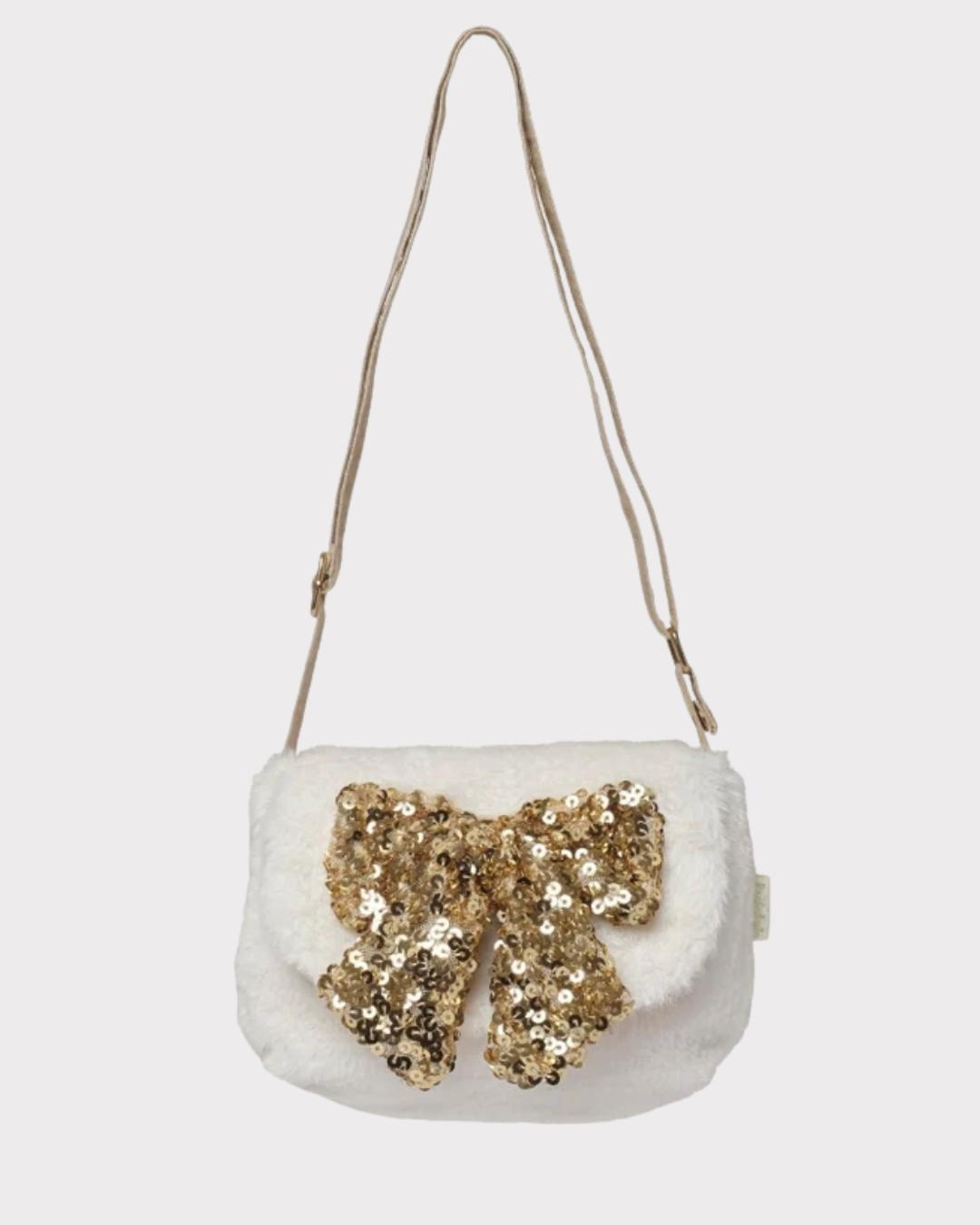 Sequin Bow Fluffy Bow
