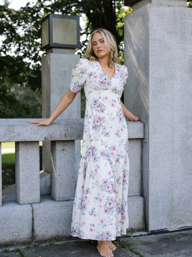 Sara long dress-Kjole-Secrets By B-Aandahls