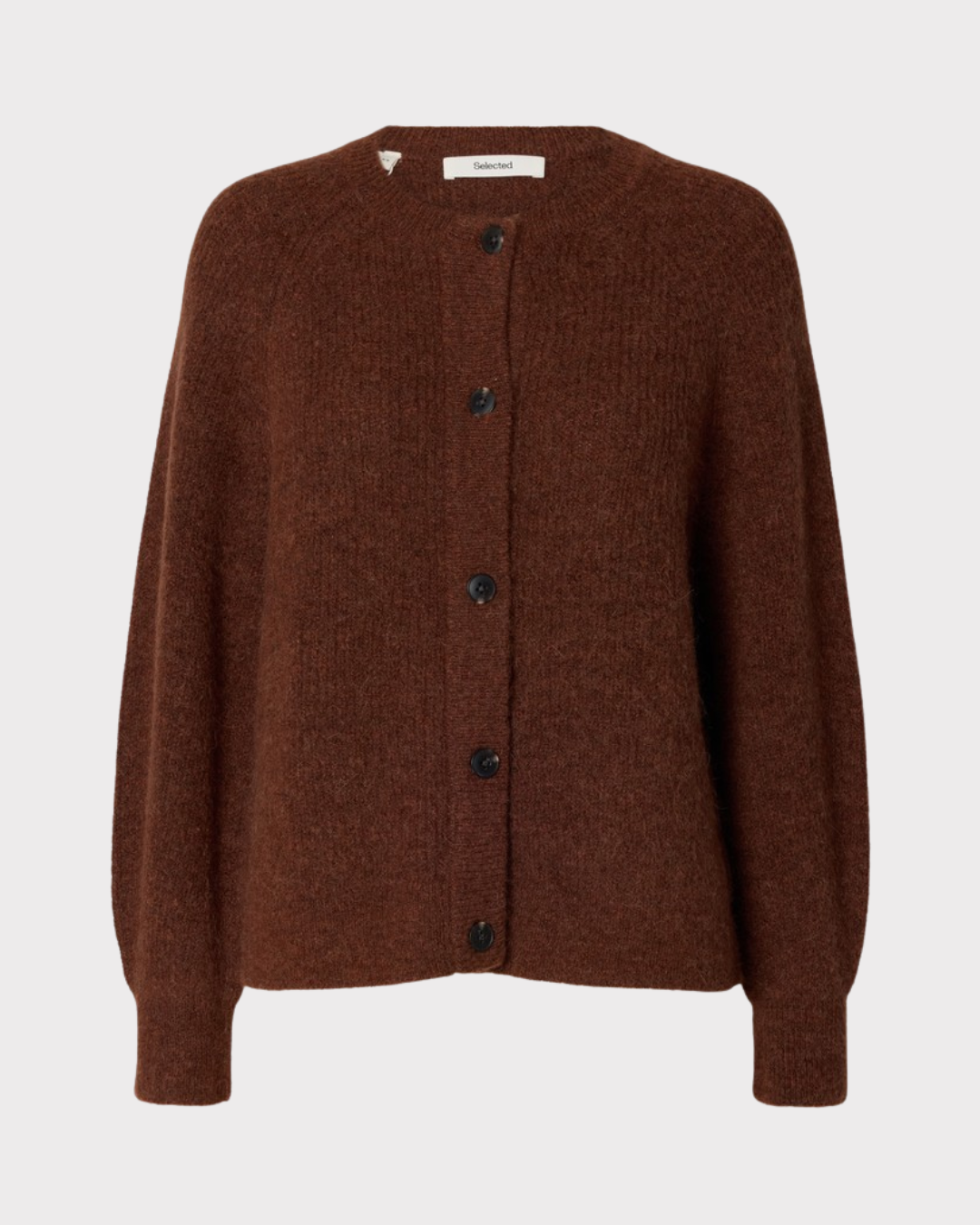 Lulu Ls Knit Short Cardigan Noos