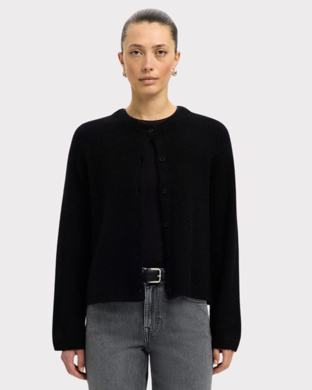 Lulu New Ls Knit Cardigan