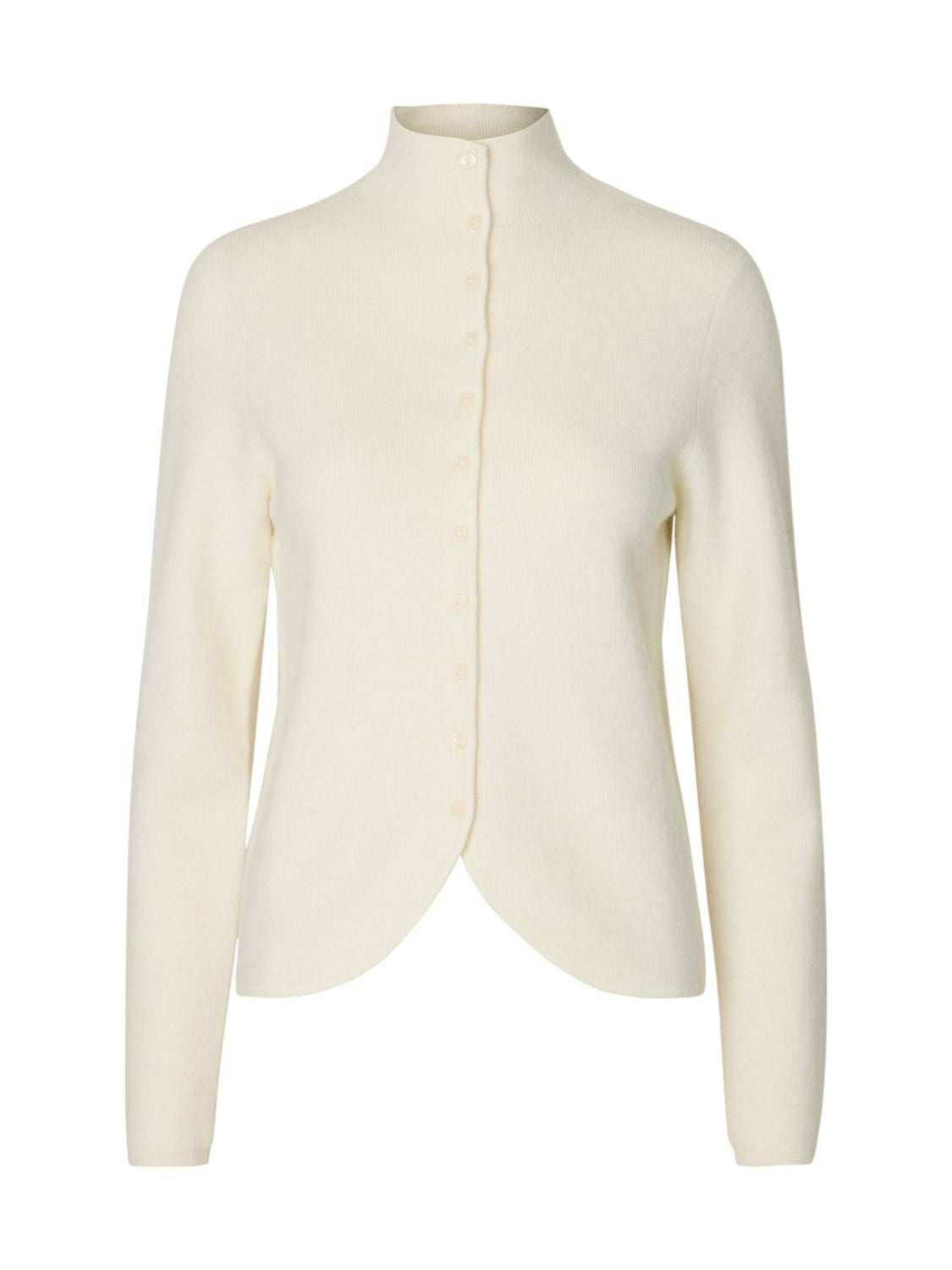 Petra LS High Neck Cardigan