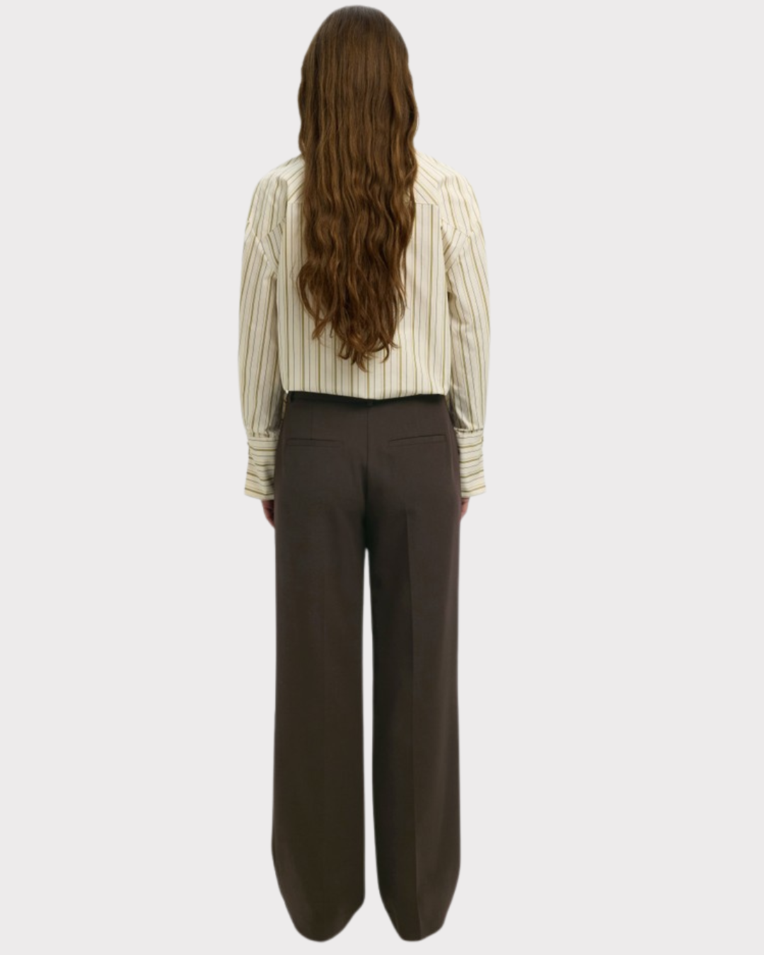 RITA MW WIDE PANT MEL NOOS