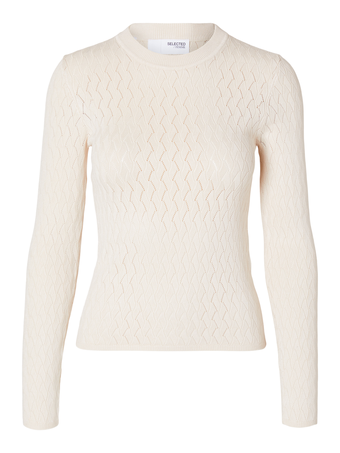 SLFCabala LS Knit-Strikk-Selected Femme-Aandahls