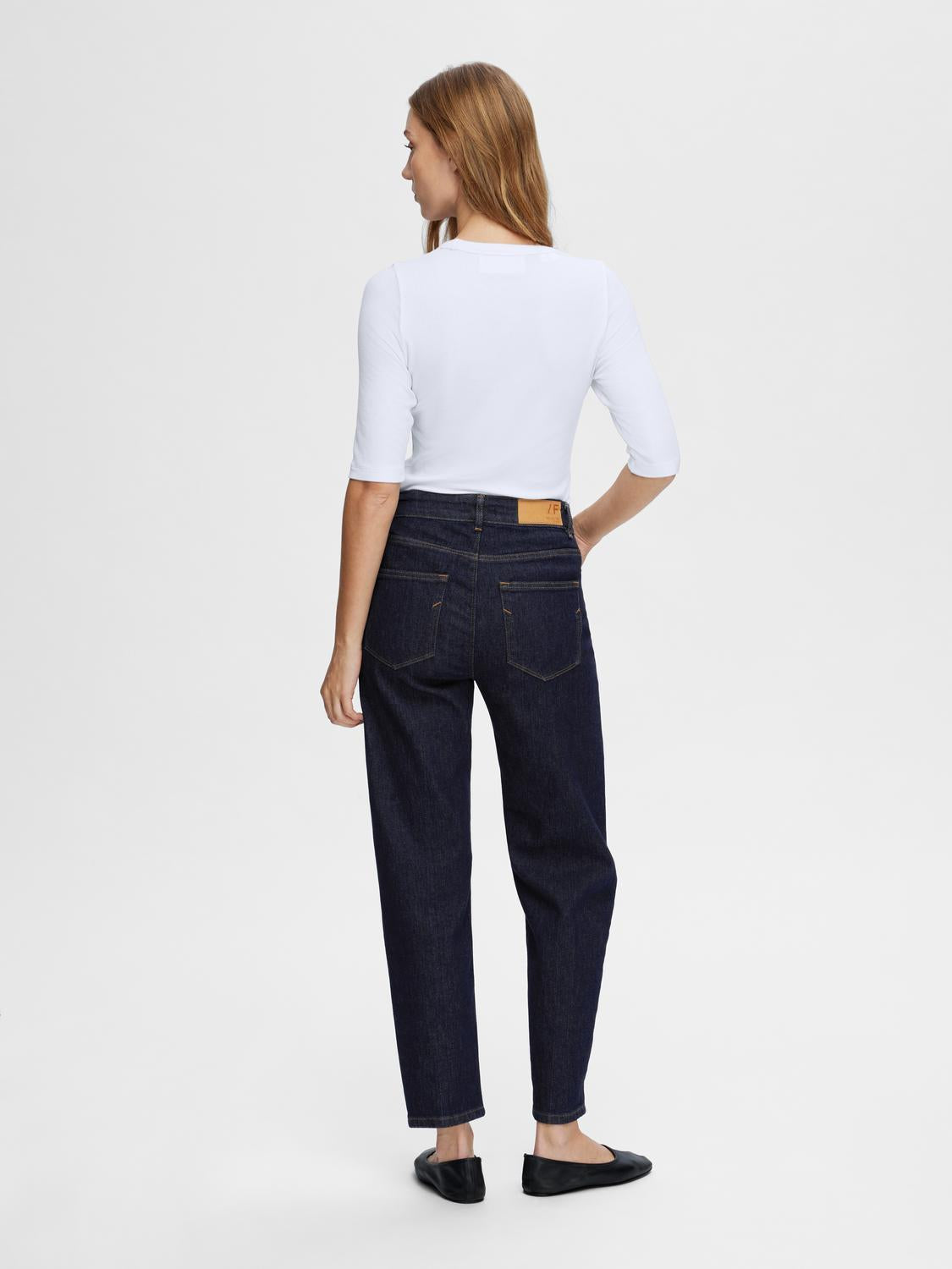 SLFDianna 2/4 O-NECK TOP-Topper-Selected Femme-Aandahls