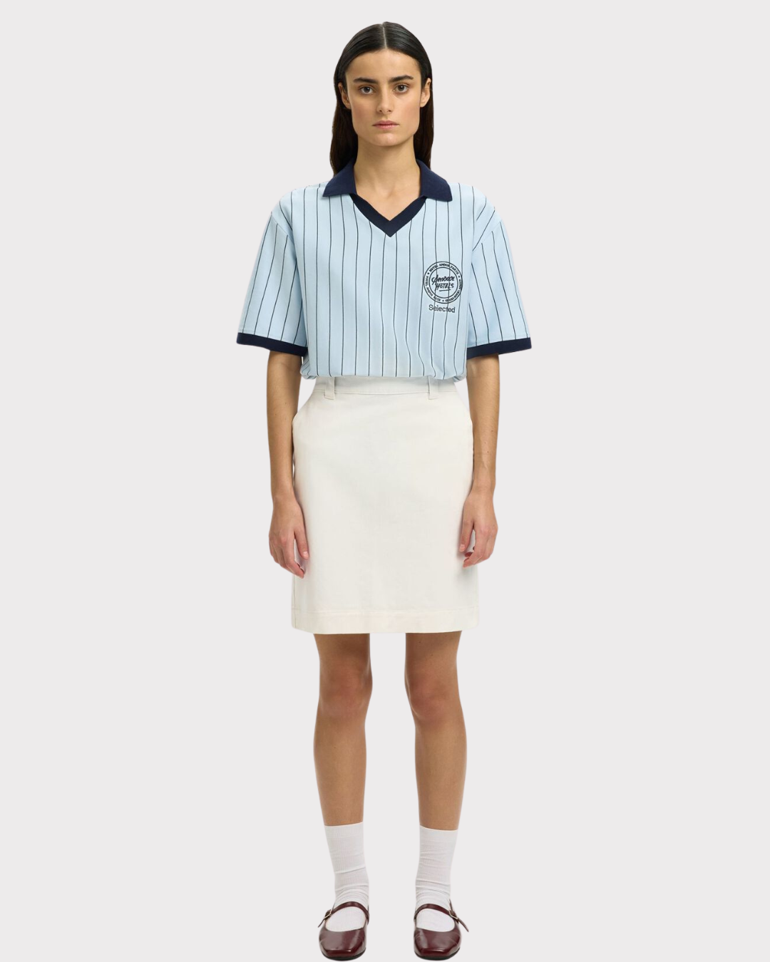 Slfhotel Amour Mw Midi Skirt-Skjørt-Selected Femme-Aandahls